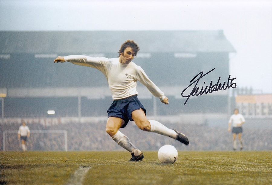 *LOW START BID* HAND SIGNED 12x8 PHOTO : DERBY COUNTY - KEVIN HECTOR for sale on Ebay