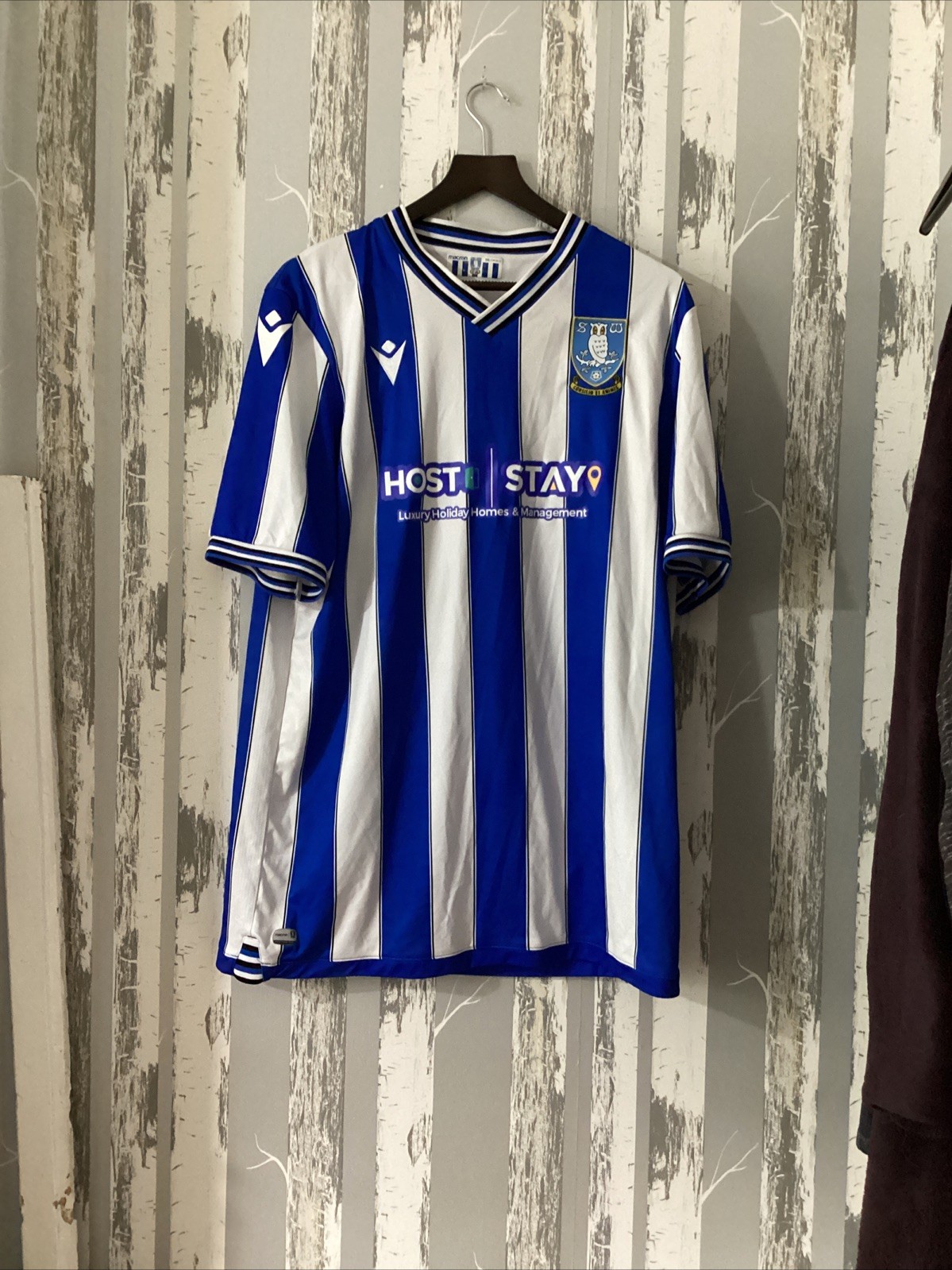 Sheffield Wednesday Football Shirt 3 Xl for sale on Ebay