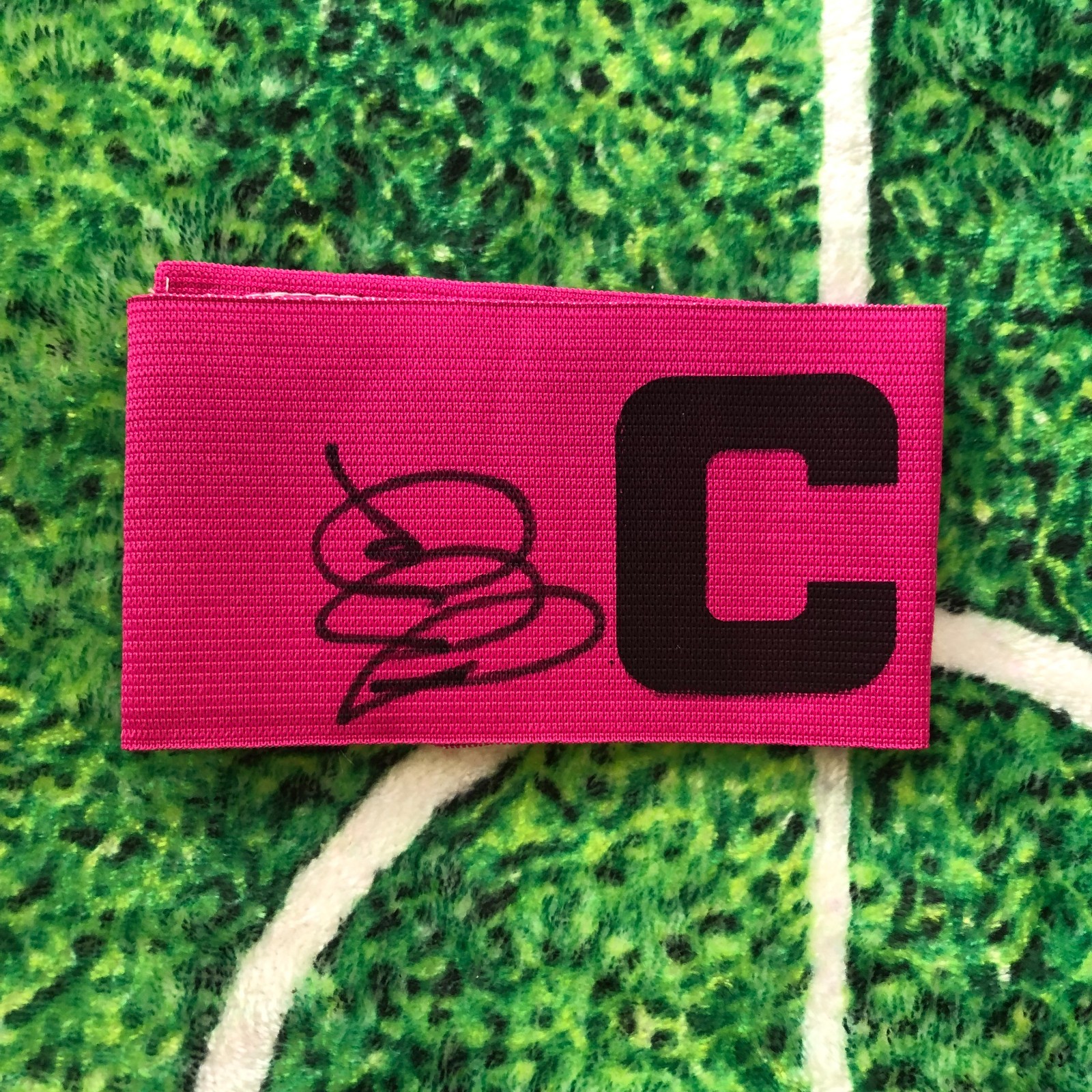 Dean Ashton Of England & West Ham Signed Captains Armband wCOA for sale on Ebay