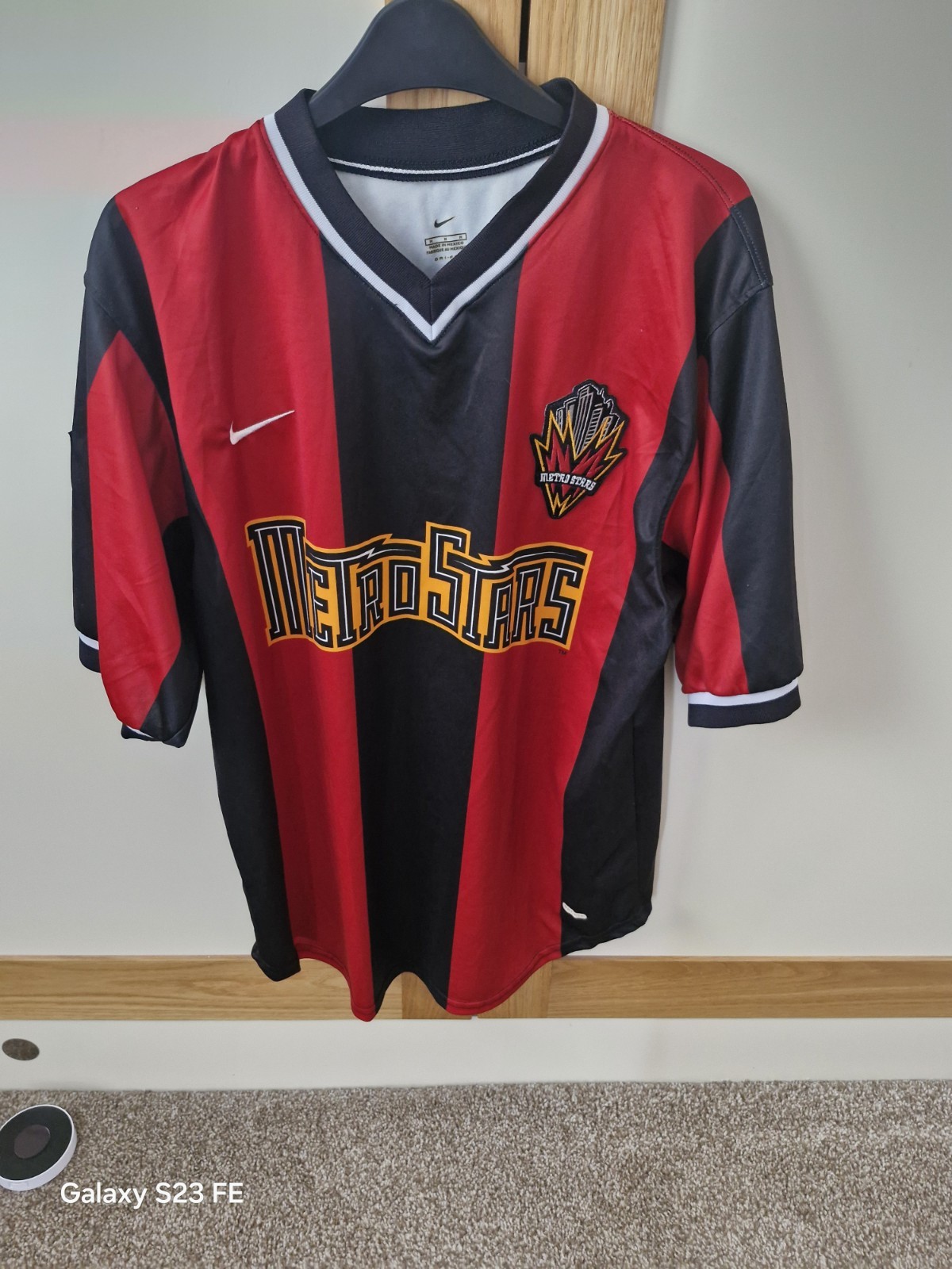 Authentic Nike New York MetroStars Home Shirt  2000/02 for sale on Ebay