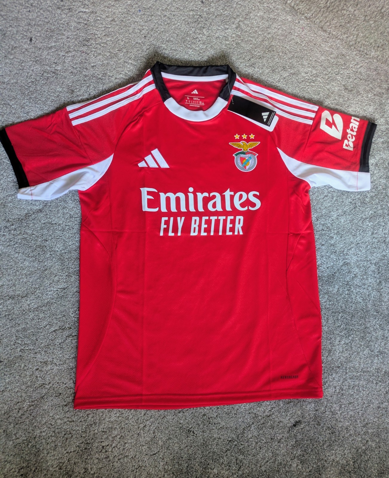 Benfica 25/26 Home Shirt Small for sale on Ebay
