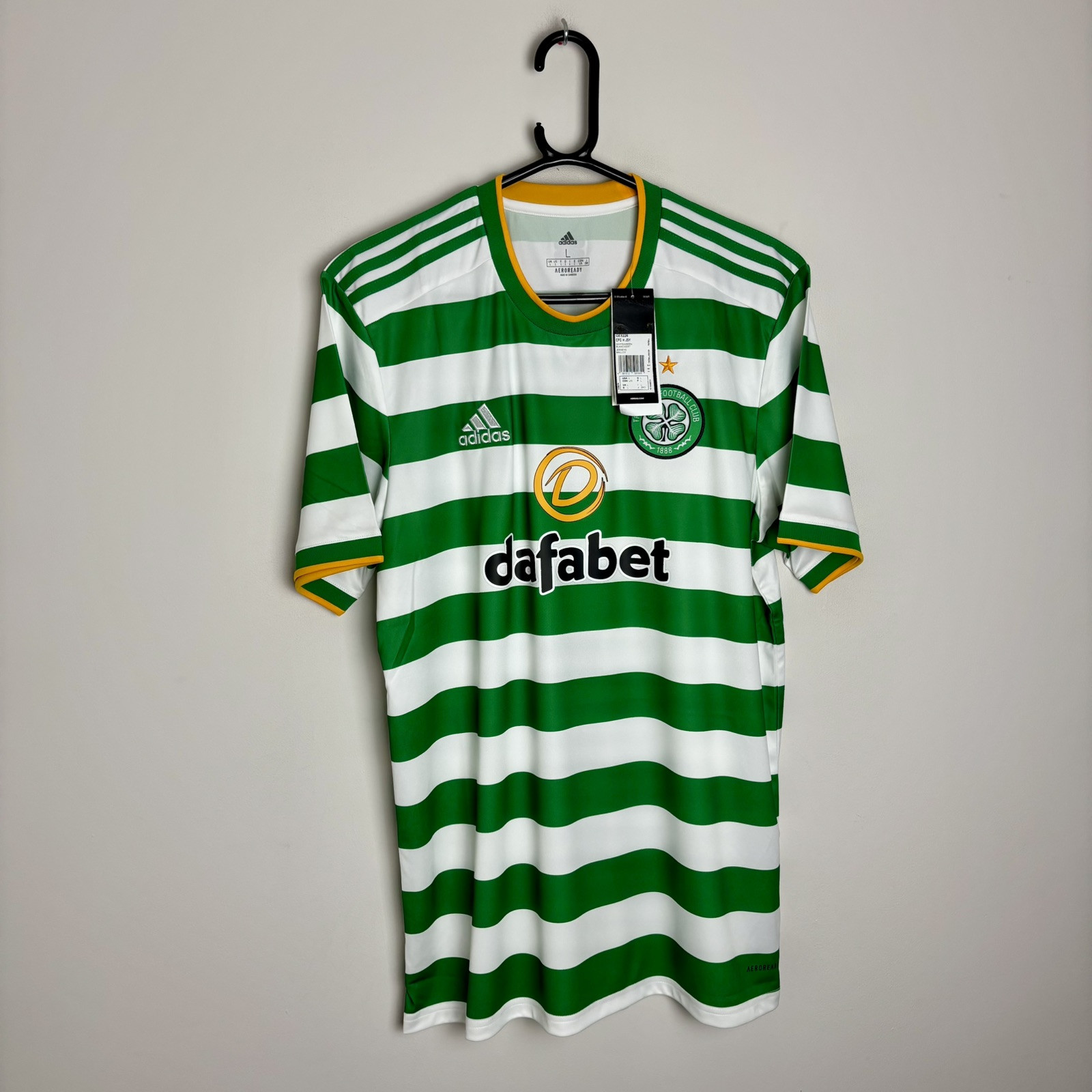 BNWT Celtic Football Shirt Jersey 2020/21 Home (L) for sale on Ebay