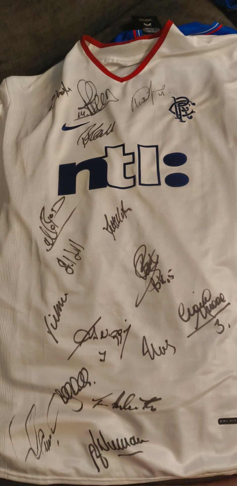 retro squad rangers shirt signed for sale on Ebay