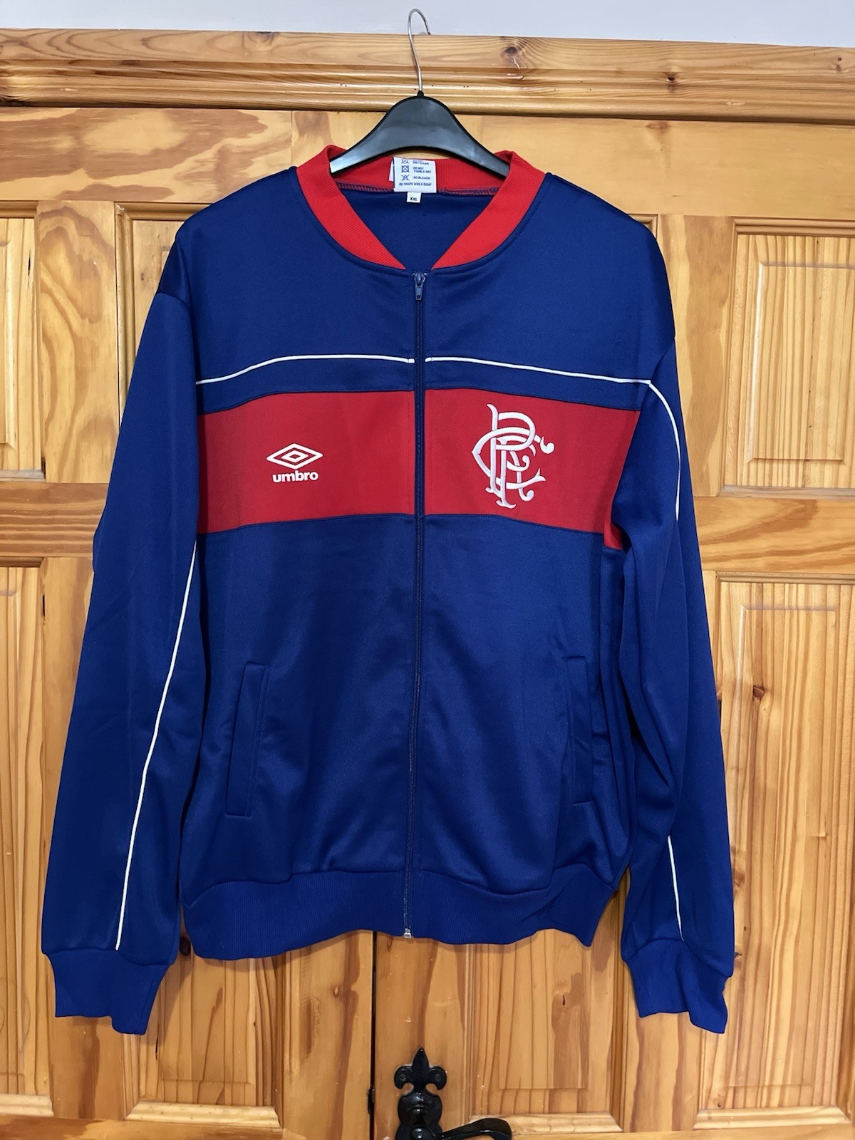Glasgow Rangers 1980s Retro Jacket XXL Umbro New With Tags for sale on Ebay