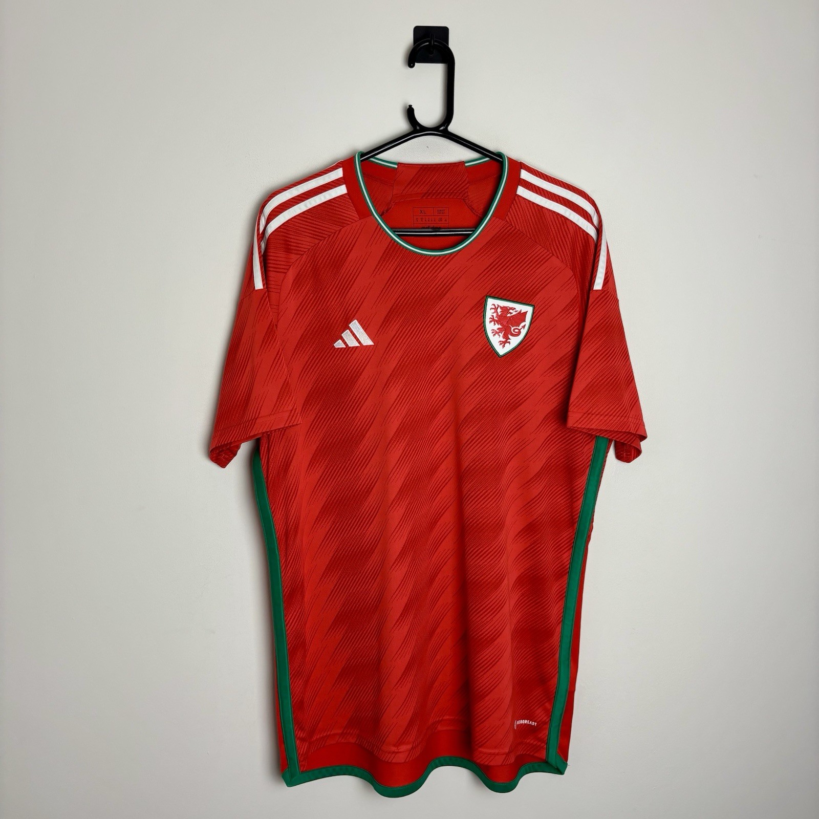 Wales Football Shirt Jersey 2022/23 Home (XL) 1064 for sale on Ebay