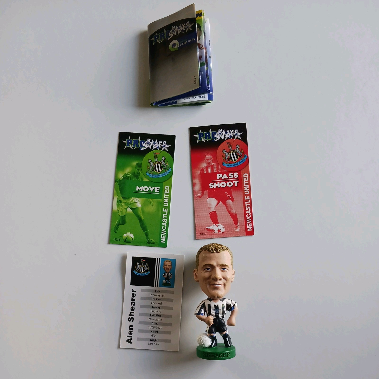 Corinthian Alan Shearer Newcastle United 2004/2005 PR009 with card for sale on Ebay