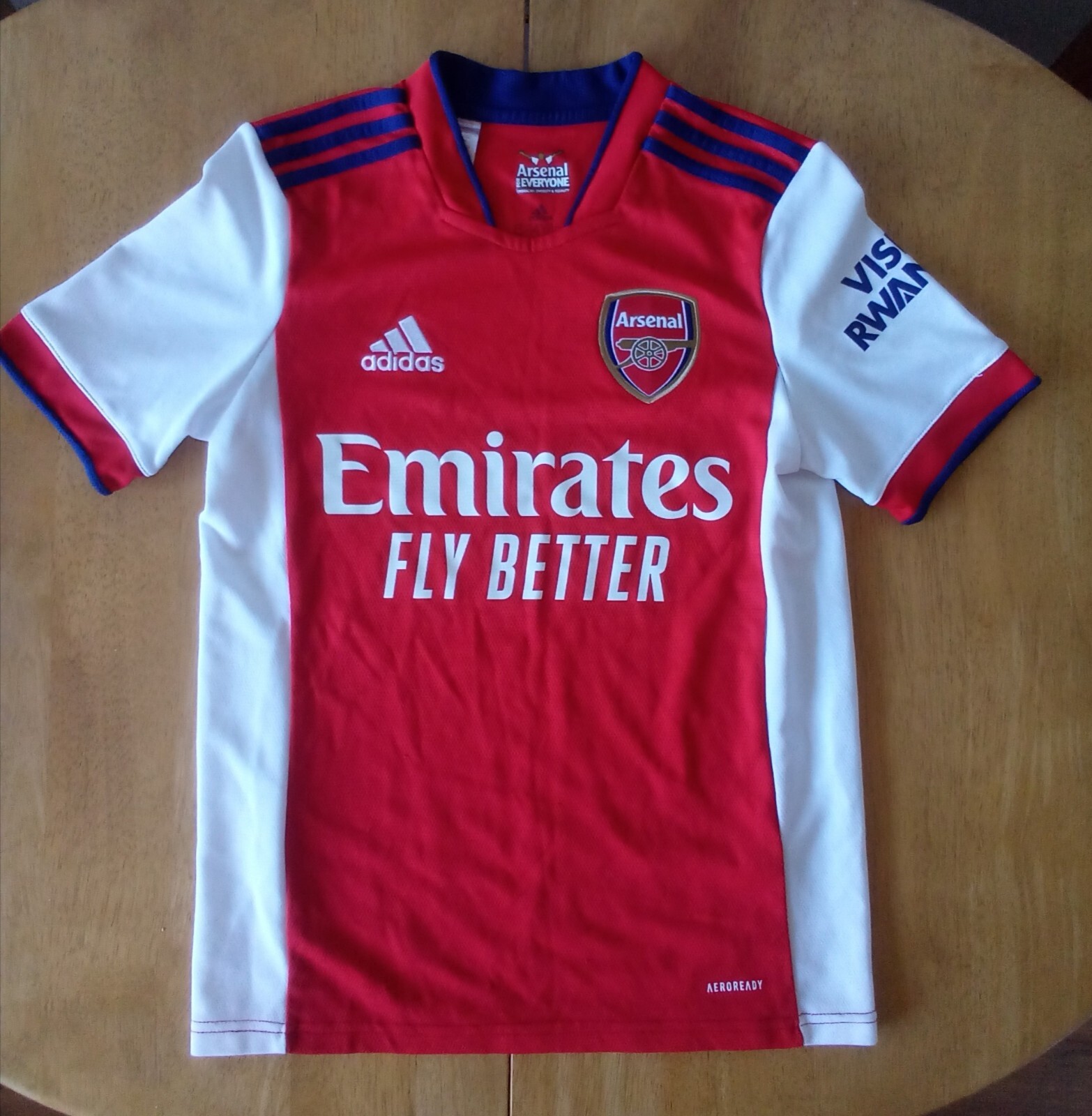 Adidas 2021-22 Arsenal Home Shirt. Size 13-14 Years. for sale on Ebay