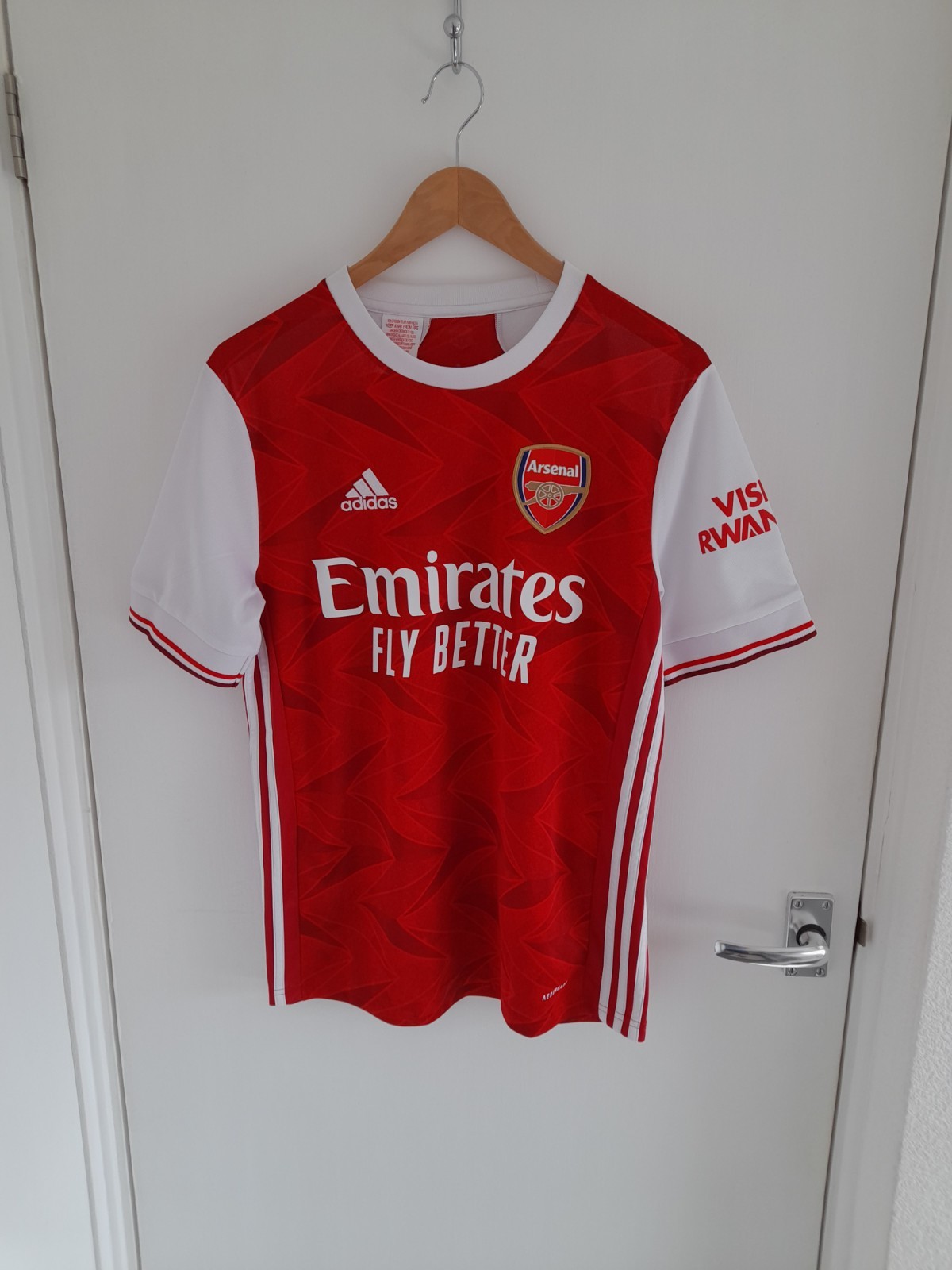 Arsenal fc 2020/21  Adidas Home Football Shirt Junior Size  Ages 13/14  New for sale on Ebay