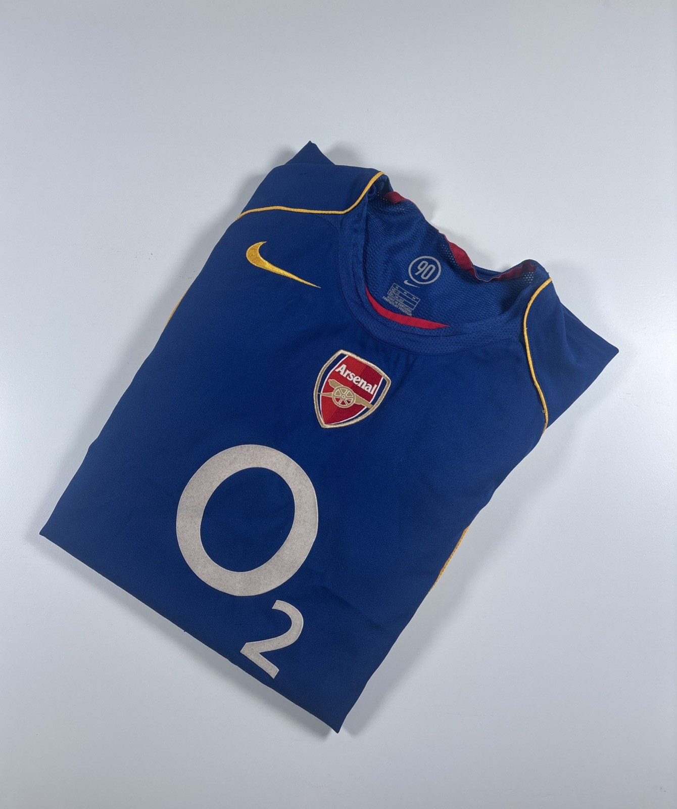 Authentic Nike Arsenal 2004/06 Away Shirt. Size Medium Boys.  for sale on Ebay