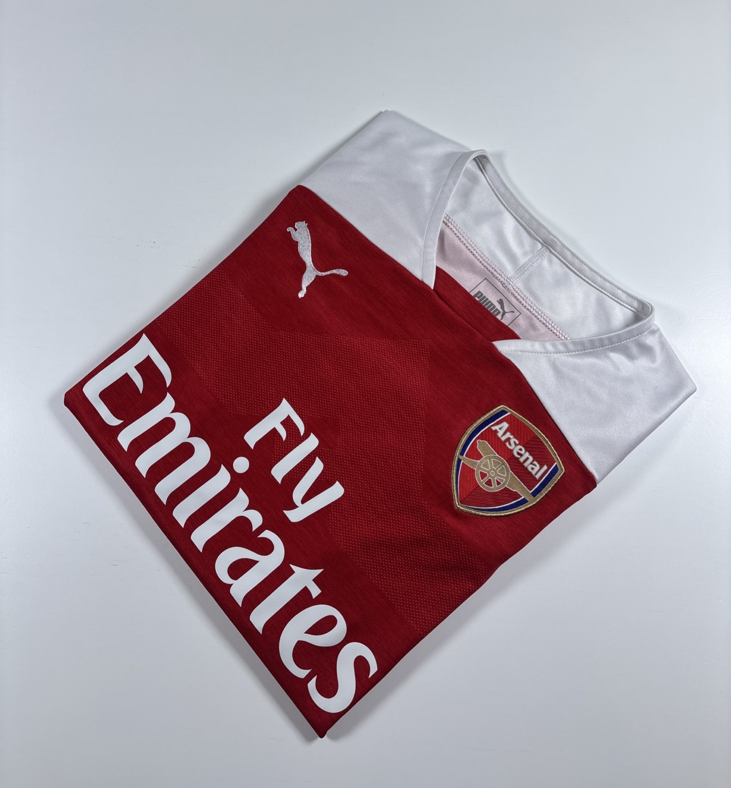Authentic Puma Arsenal 2018/19 Home Shirt. Size 13-14 Years.  for sale on Ebay