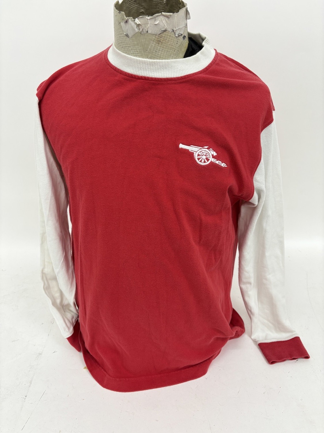 Arsenal Long Sleeve 1971 Home Retro Jersey Size Small Gunners North London EPL  for sale on Ebay
