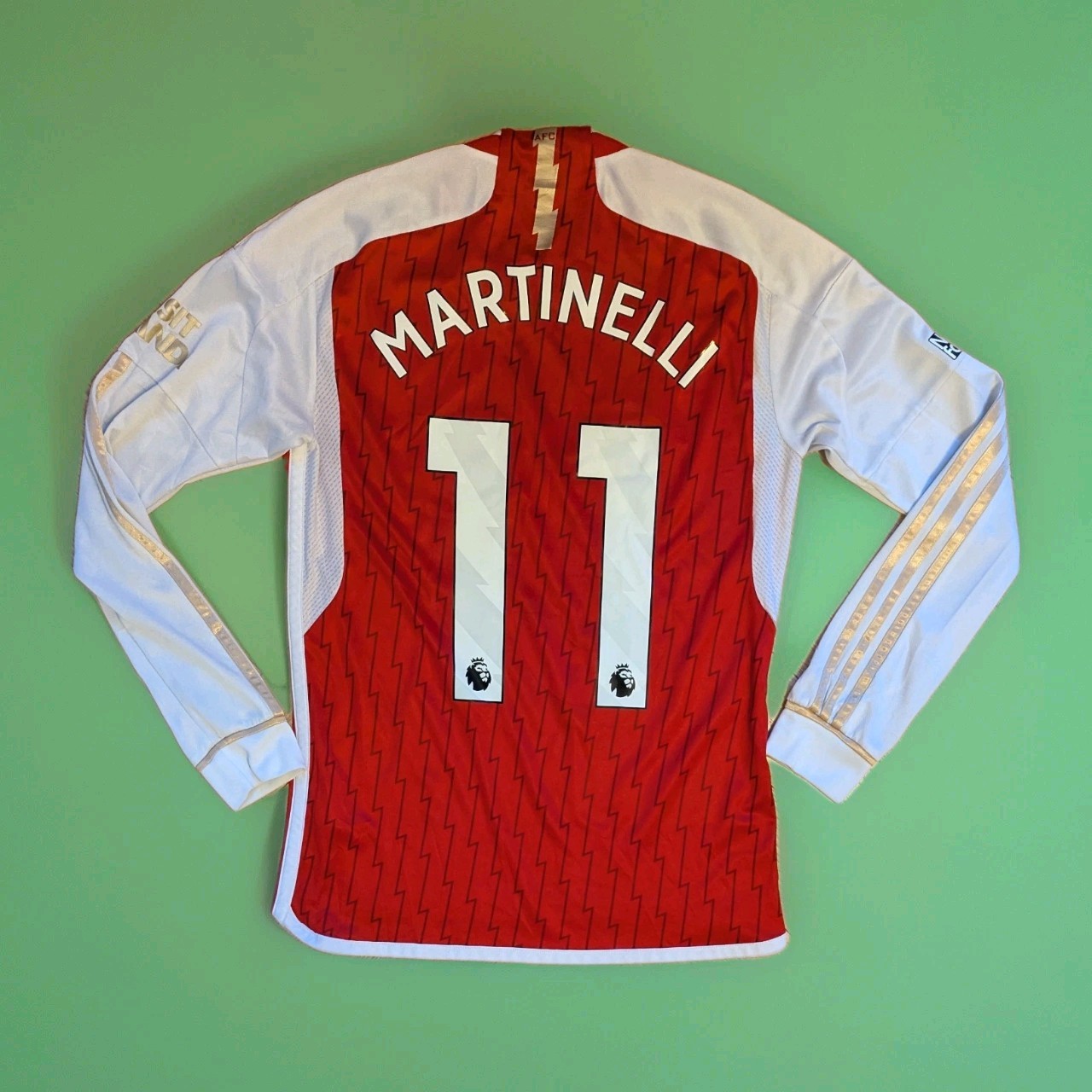 Arsenal Football Shirt 2023 2024 Home Small Martinelli Adidas Soccer Jersey for sale on Ebay