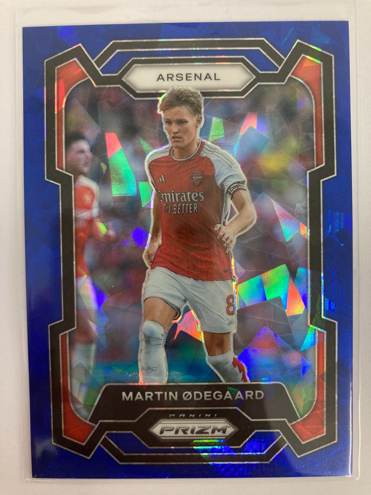 PANINI PRIZM PREMIER LEAGUE 23/24 MARTIN ODEGAARD ARSENAL PARALLEL 49/75. for sale on Ebay