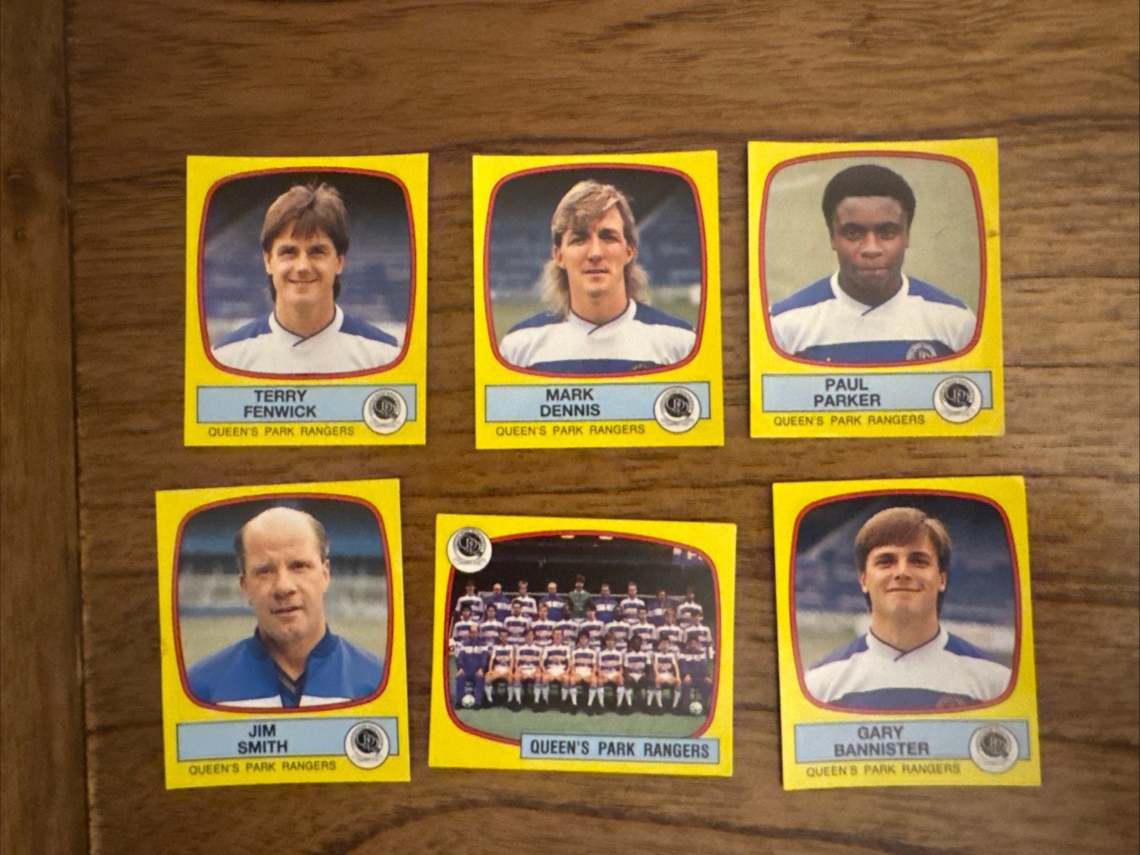 6 Queen's Park Rangers Panini Football 88 stickers for sale on Ebay