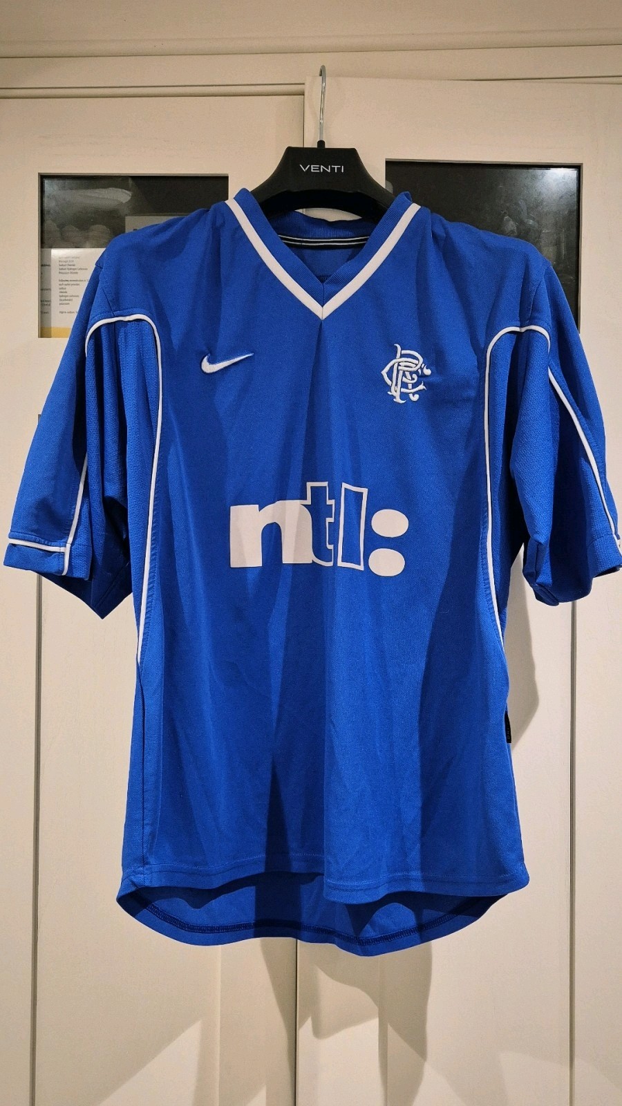Original Glasgow Rangers Home Football Shirt 99/01 for sale on Ebay
