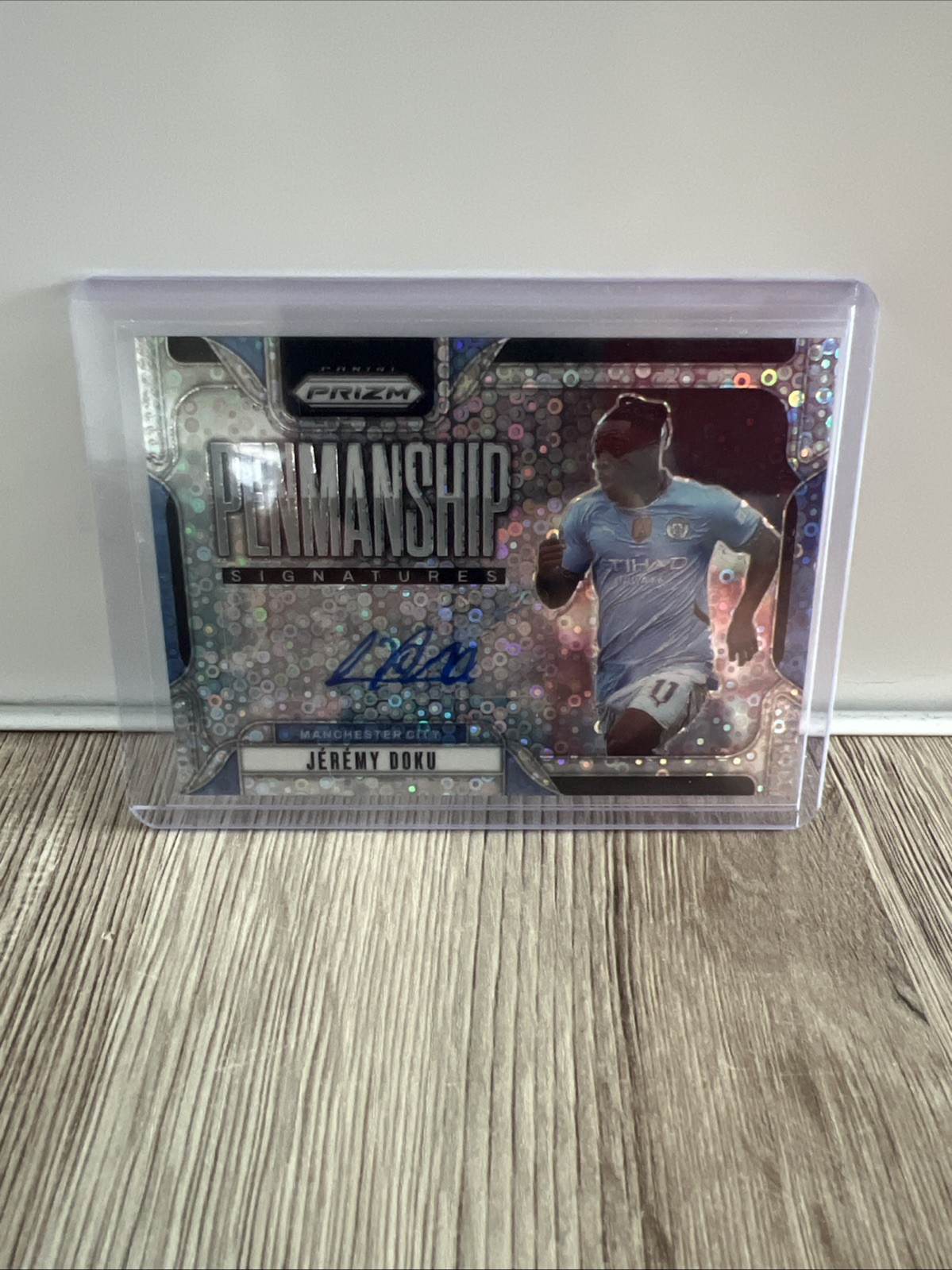 Panini Prizm Premier League FOTL 2024/25 Manchester City Jeremy Doku Auto for sale on Ebay