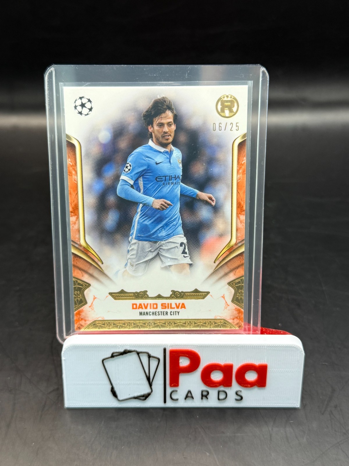 Topps - Reverence - Manchester City - David Silva /25 - for sale on Ebay