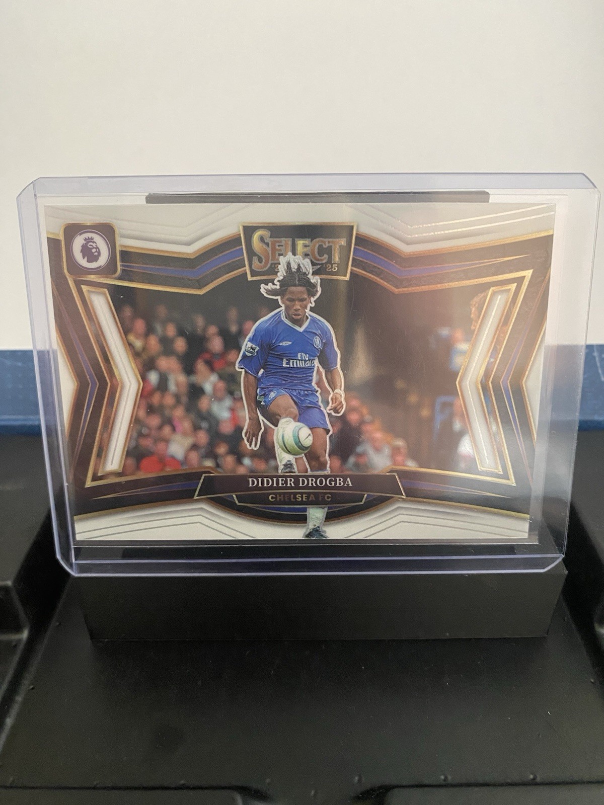 Panini Select Didier Drogba Chelsea White Field Level 10/20 🔥🔥 for sale on Ebay