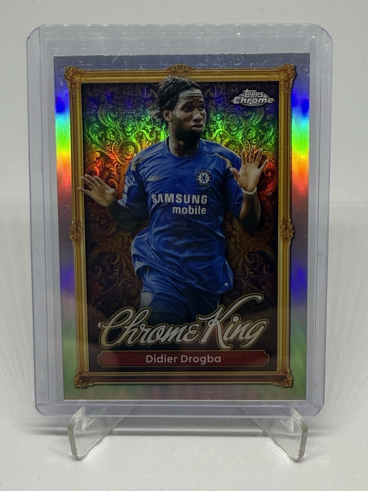 Topps Premier League 2025/2026 Didier Drogba Chrome King Insert Chelsea FC  for sale on Ebay