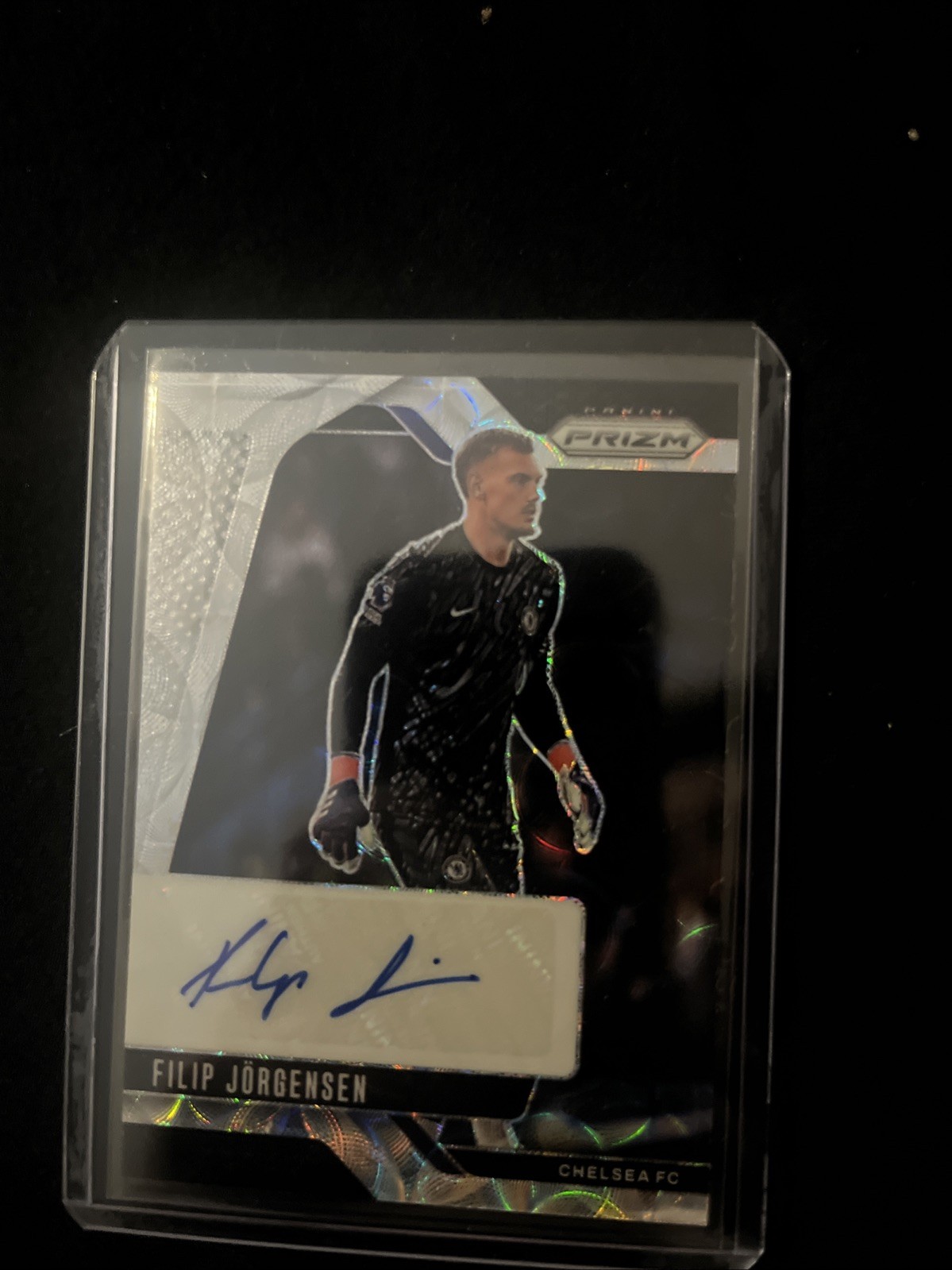 Filip Jorgensen Auto Premier League Chelsea Panini Prism 2024/25 Auto for sale on Ebay