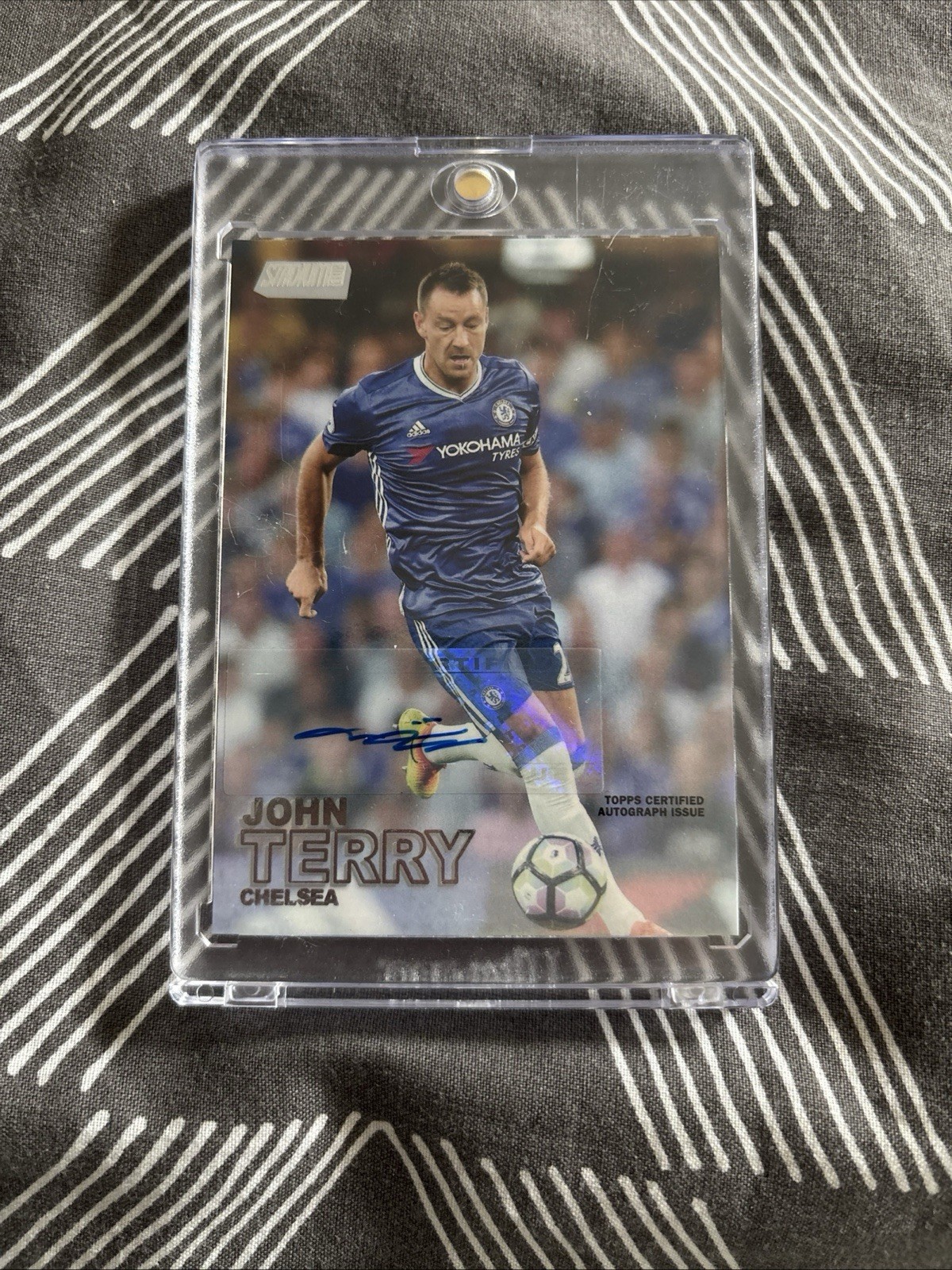 2016 Topps Stadium Club Premier League John Terry Autograph Chelsea for sale on Ebay