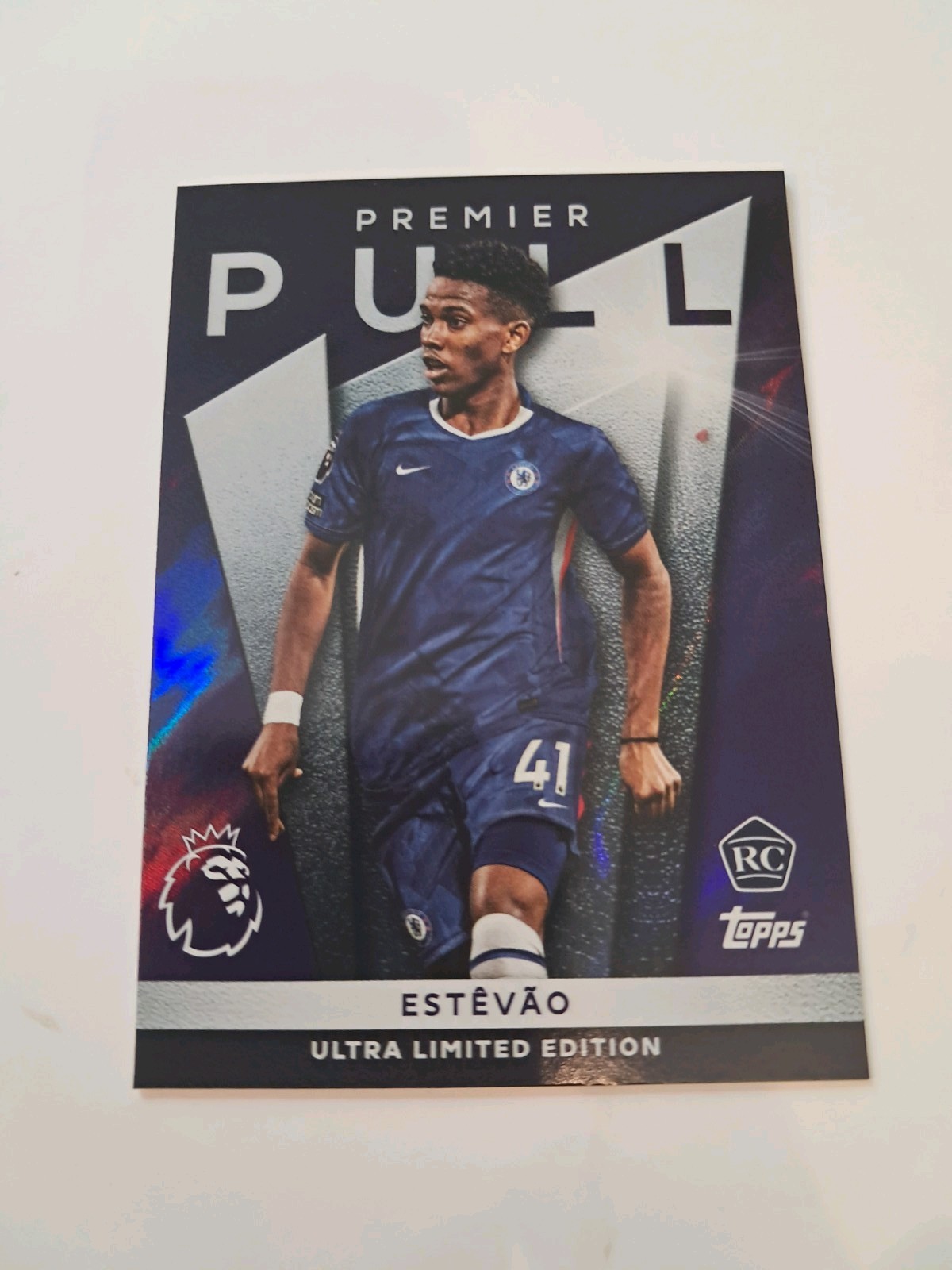 Topps Premier League 2025/2026 Estevao Chelsea  Pull Card 1:100 Packs for sale on Ebay