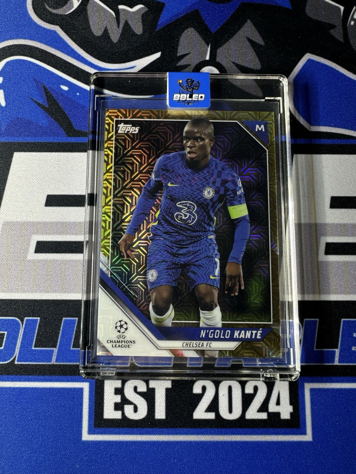2021-22 Topps Japan UEFA Ngolo Kante Gold Mojo Chelsea /50 for sale on Ebay