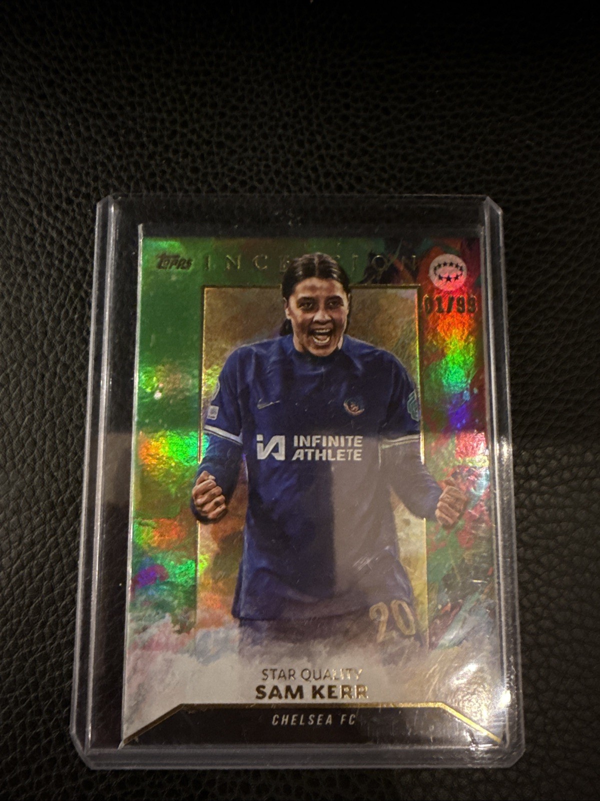 Sam Kerr Topps Inception 01/99 Chelsea FC TCG Panini for sale on Ebay