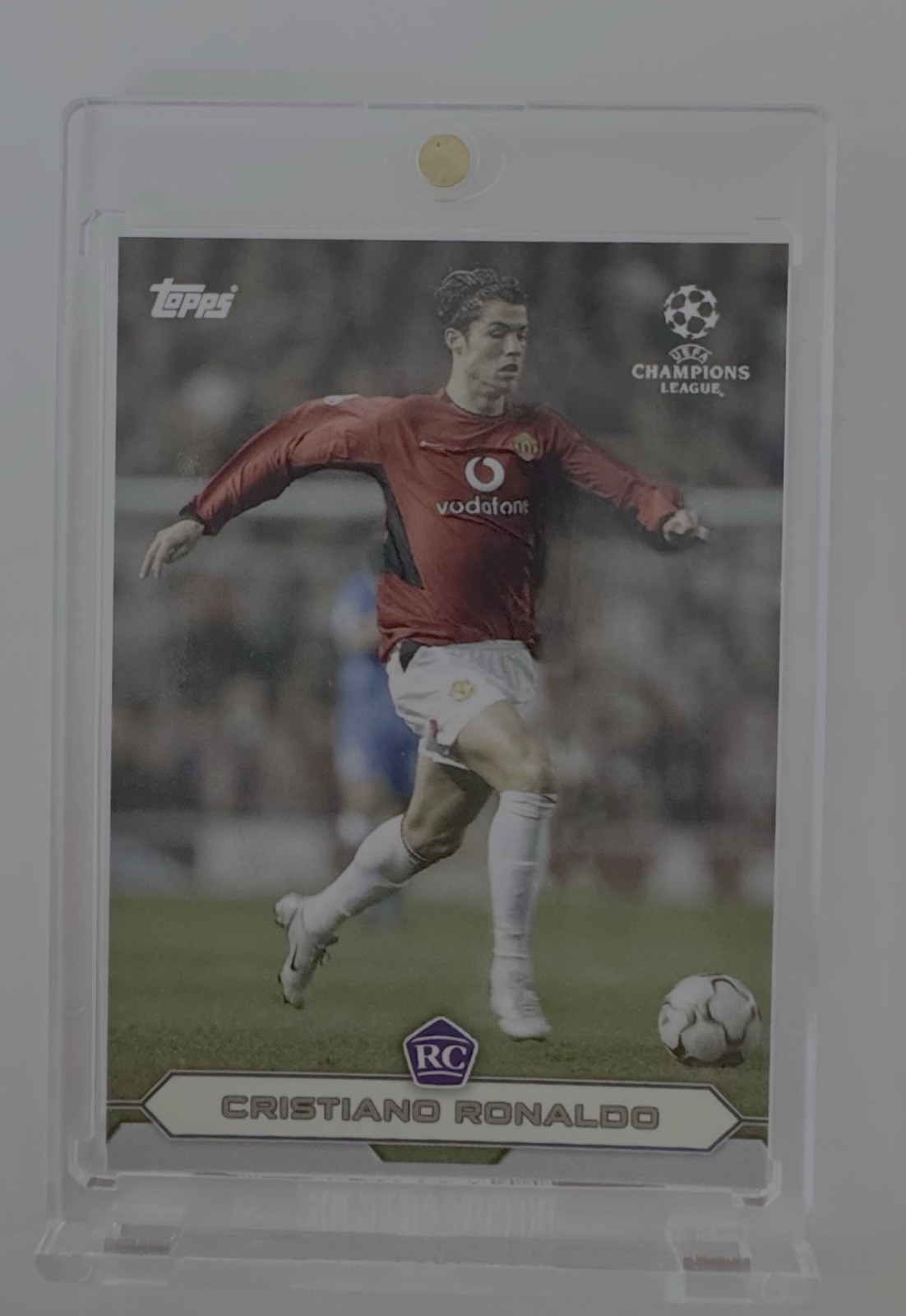 Cristiano Ronaldo Rc Rookie - Manchester United - Topps Champions League for sale on Ebay