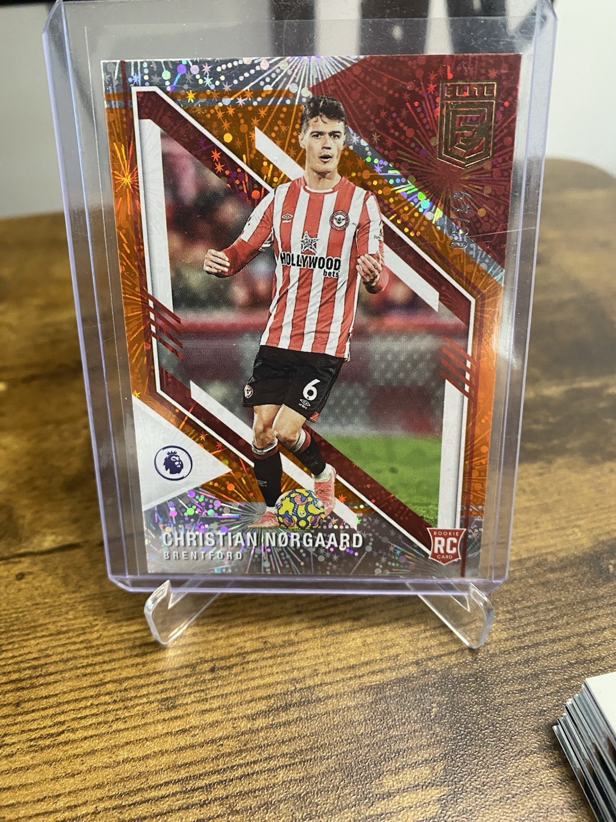 Christian Norgaard Panini Elite RC /49 Brentford FC Premier League for sale on Ebay