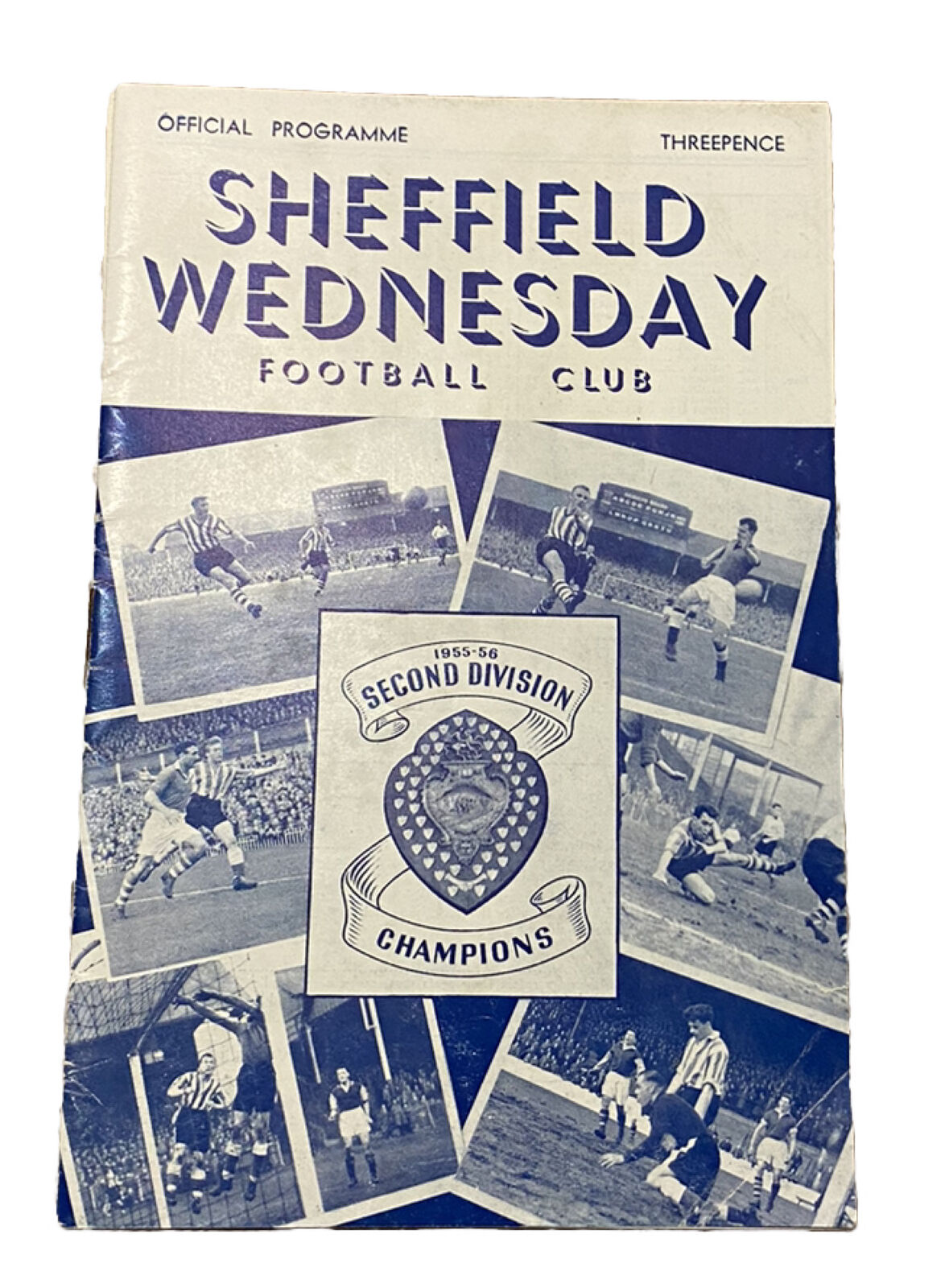 SHEFFIELD WEDNESDAY V LINCOLN CITY - DIVISION TWO - 28/4/1956 for sale on Ebay