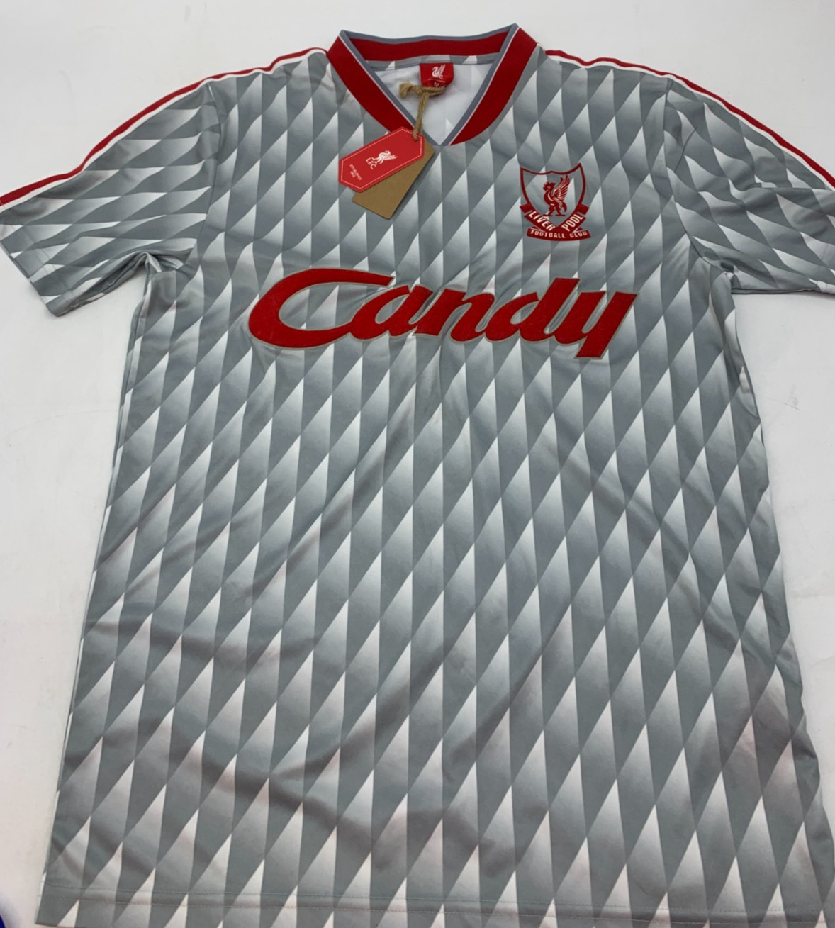 LIVERPOOL FC 1989-1991 Away Shirt - Remake Official Merchandise - Size M BNWT for sale on Ebay