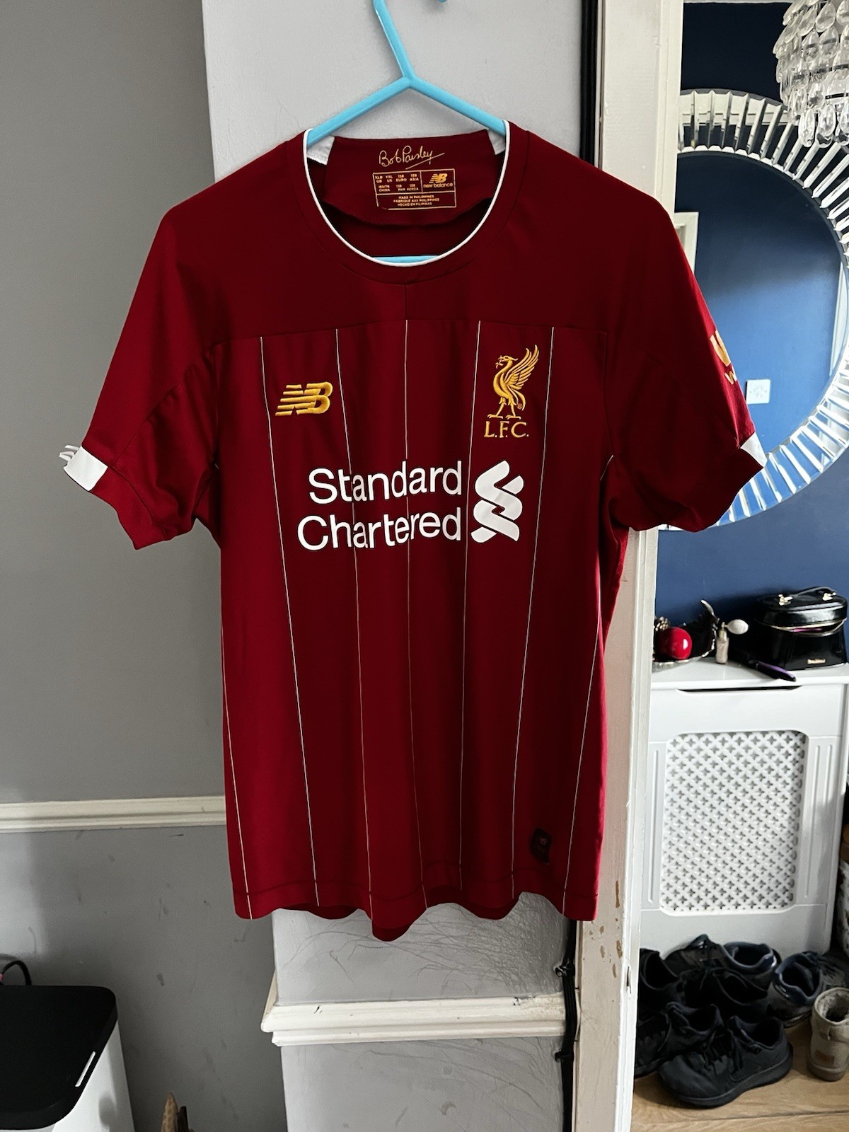 Liverpool Home Football Shirt For 12 To 14 Years Old for sale on Ebay