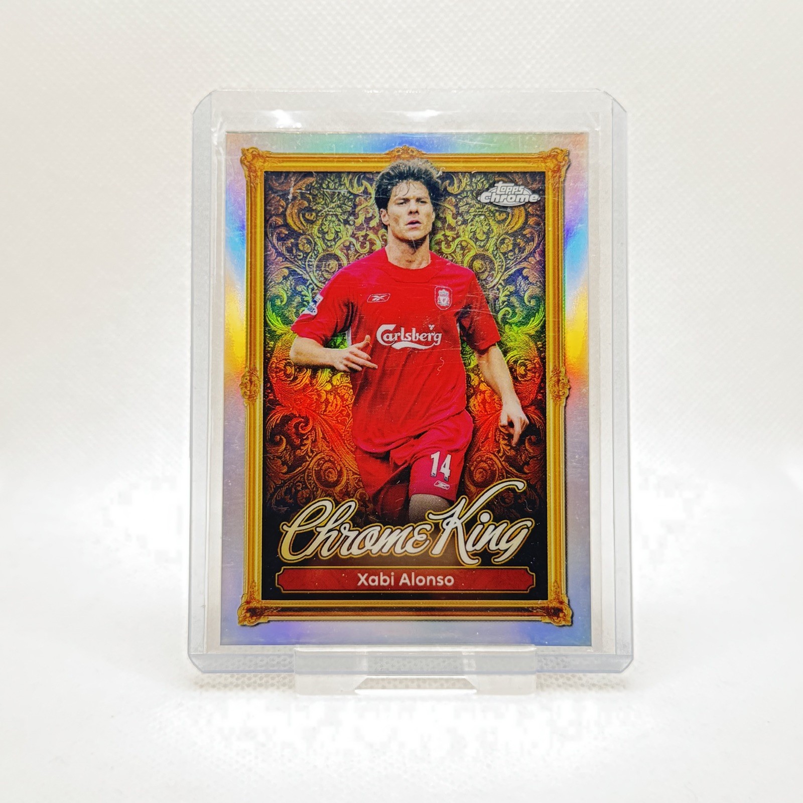 2026 Topps Premier League Xabi Alonso Chrome King SP Insert Card CK11 Liverpool for sale on Ebay