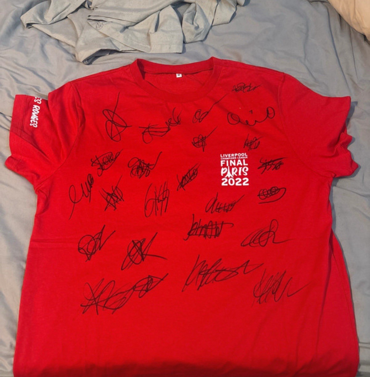Liverpool Legends Signed Liverpool Top Size Medium Very Good Condition for sale on Ebay