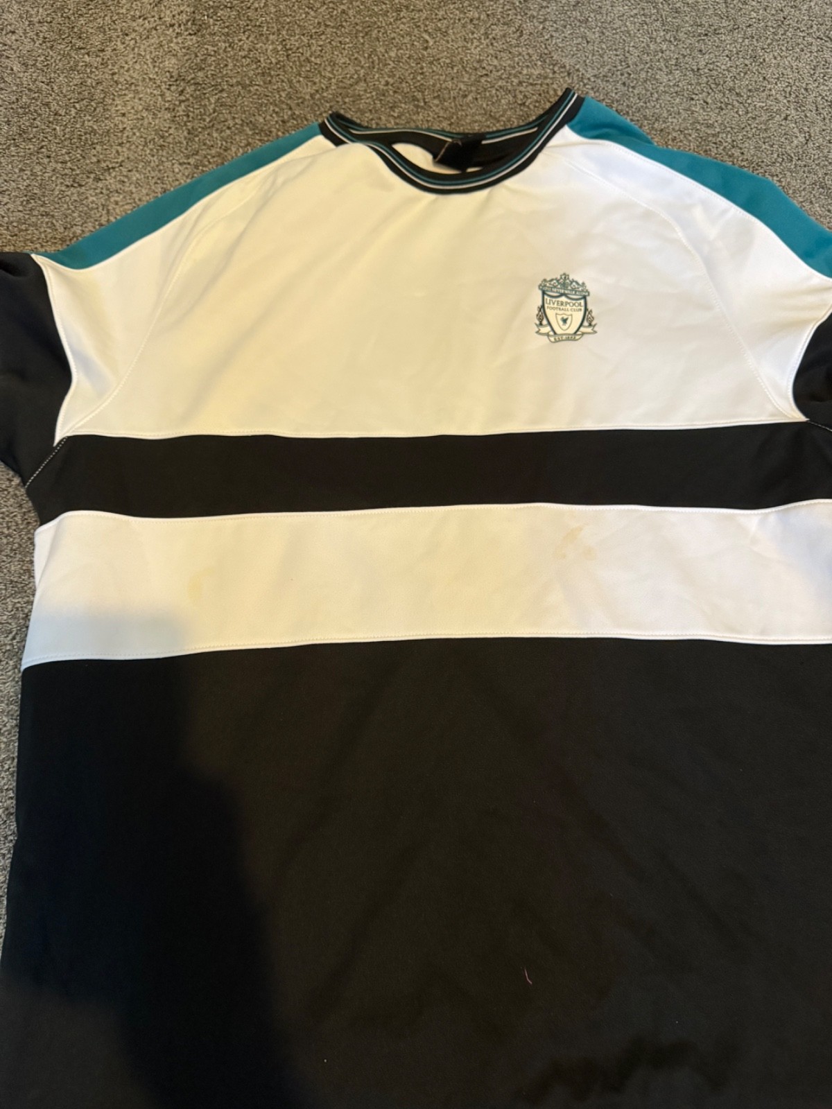 Liverpool FC White Jumper Football Top Sweatshirt Men’s Large / XL for sale on Ebay