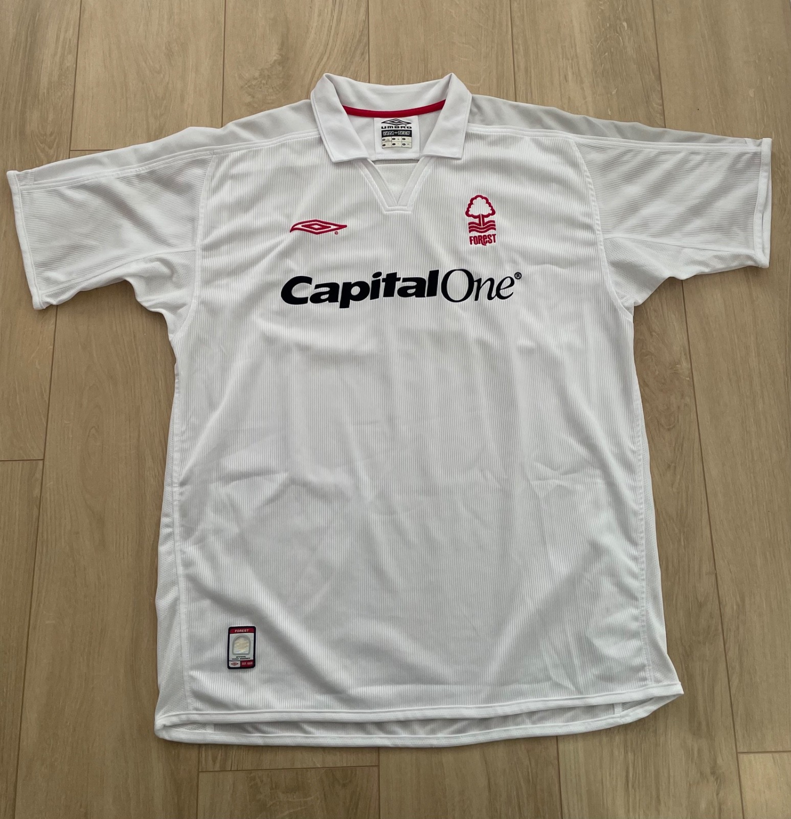 Mint condition Rate and original Nottingham Forest away shirt 2003/2004 Season for sale on Ebay