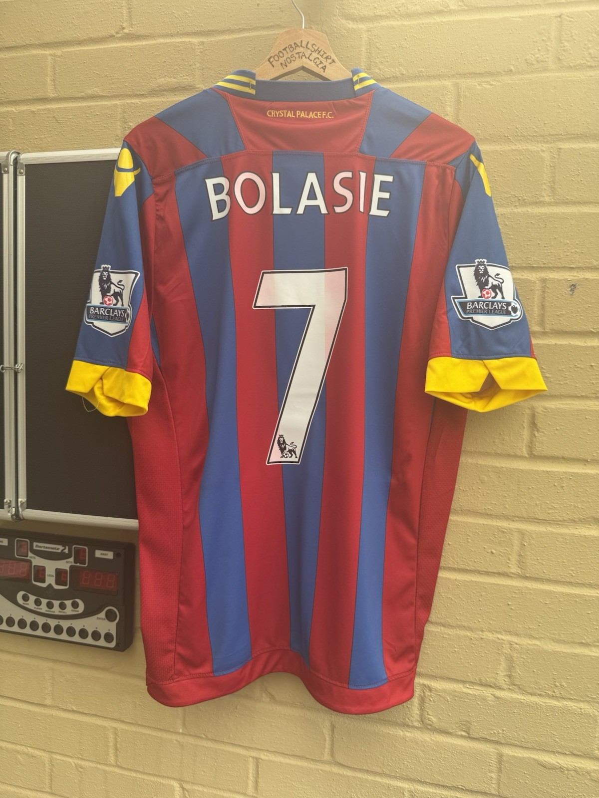 Crystal Palace 2014-15 Home Football Shirt Men’s Large #7 BOLASIE for sale on Ebay