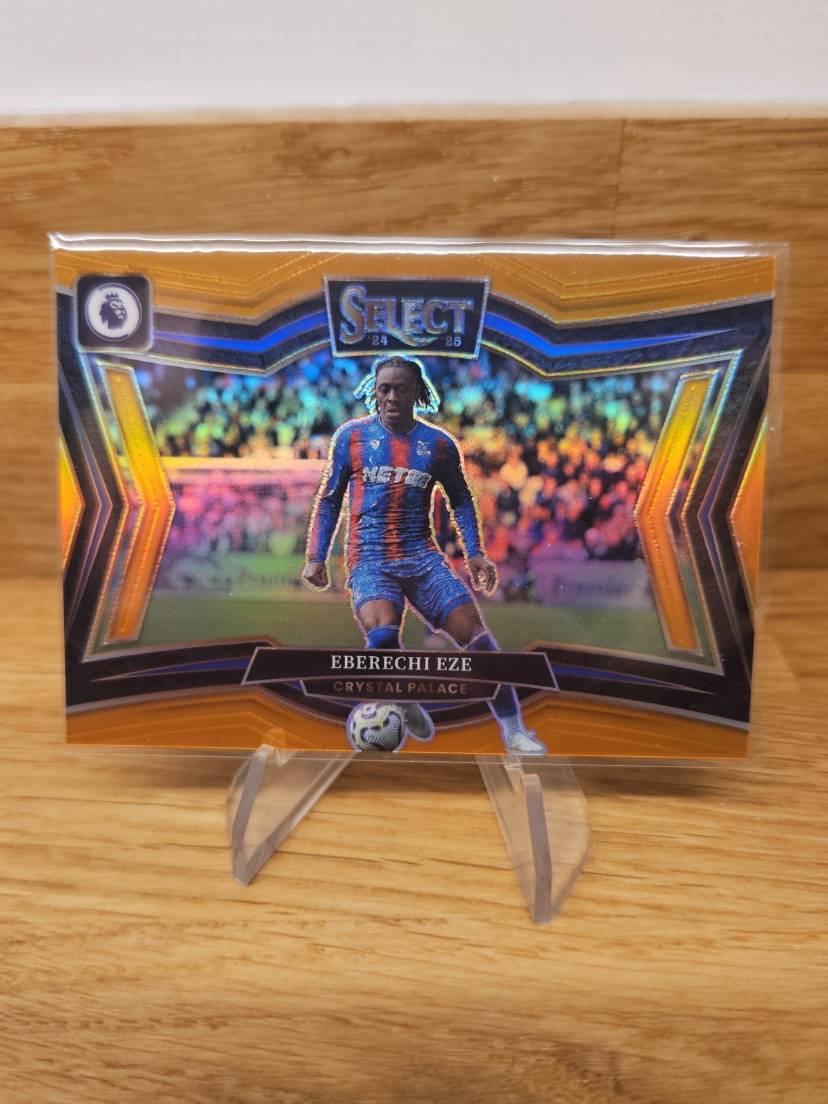 2024-25 Panini Select Eberechi Eze Crystal Palace Orange Field Level #/75 for sale on Ebay