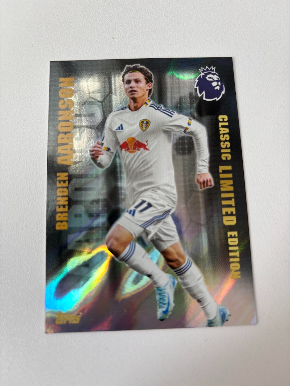 Topps Premier League 2026 Brenden Aaronson Leeds Classic Limited Edition for sale on Ebay