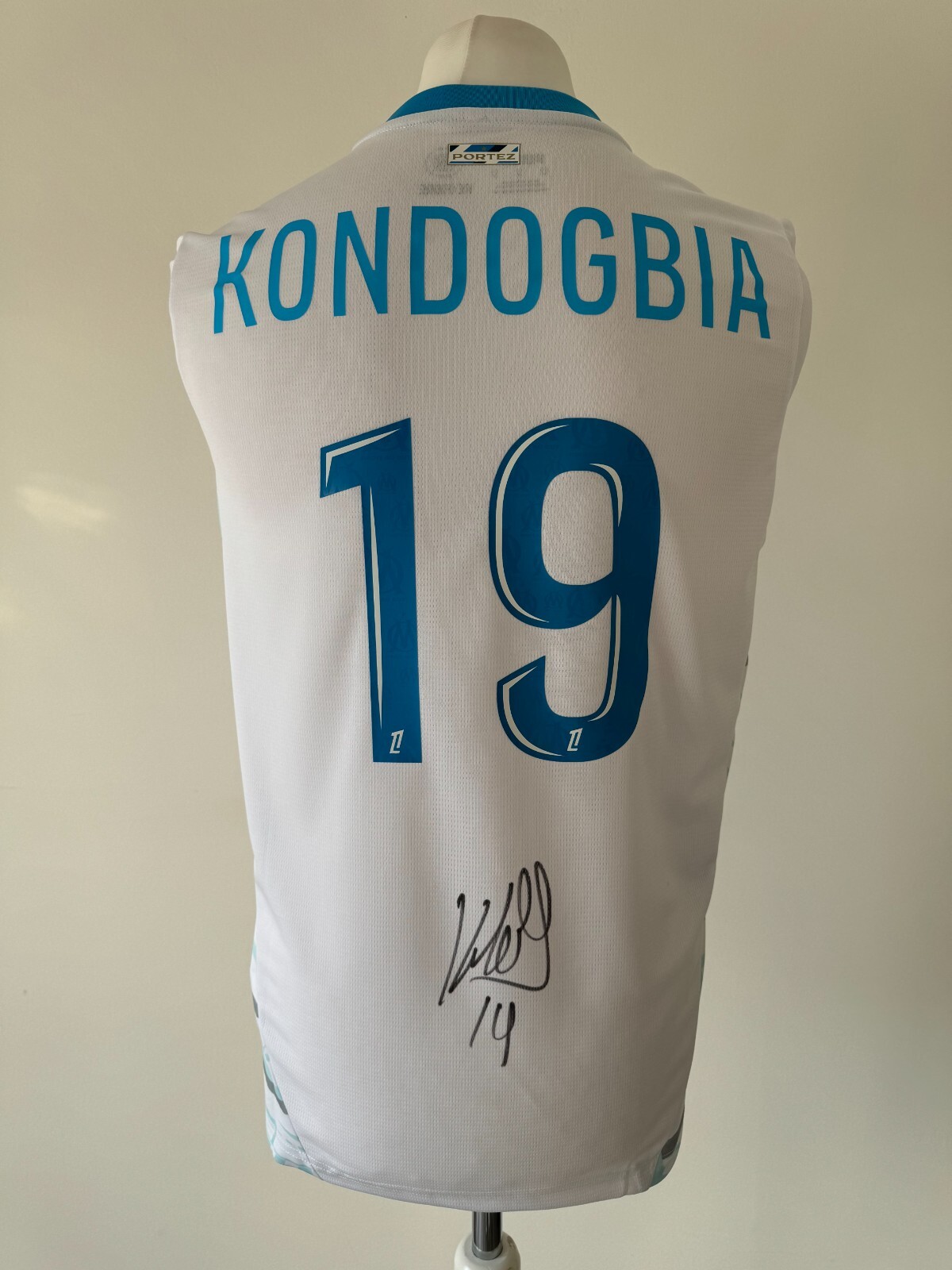 Signed GEOFFREY KONDOGBIA Shirt-Olympique Marseille -PROOF/COA- France Valencia for sale on Ebay