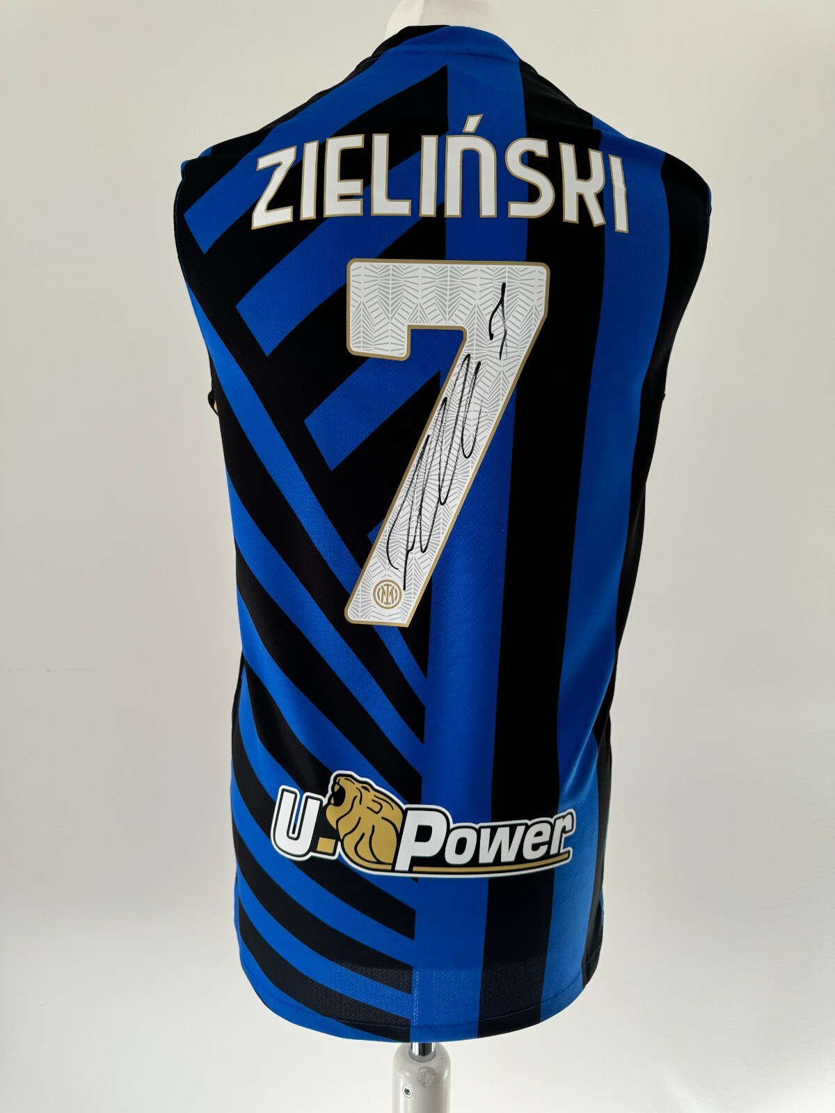 Signed PIOTR ZIELINSKI Shirt - Inter Milan -PROOF/COA- Poland Napoli for sale on Ebay
