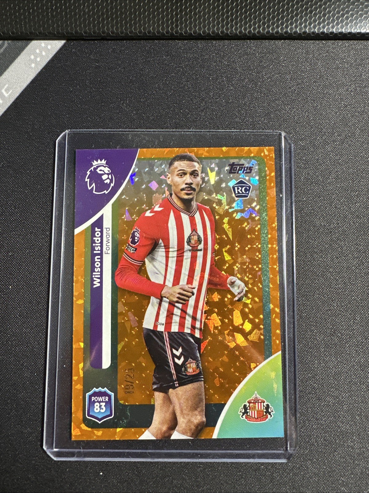 Topps 2025/26 Premier League Wilson Isidor /25 #19 Sunderland for sale on Ebay