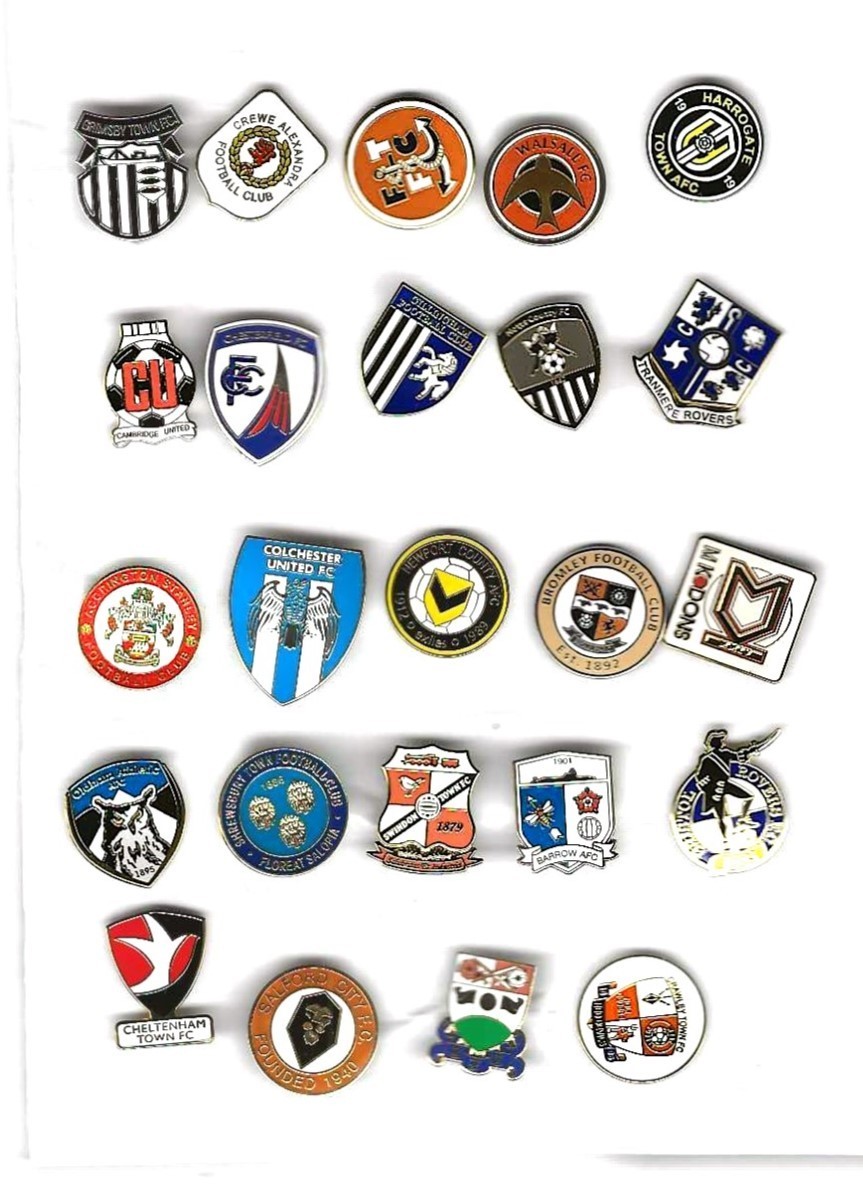 ENGLISH DIV TWO LOGOS SET OF 24 for sale on Ebay
