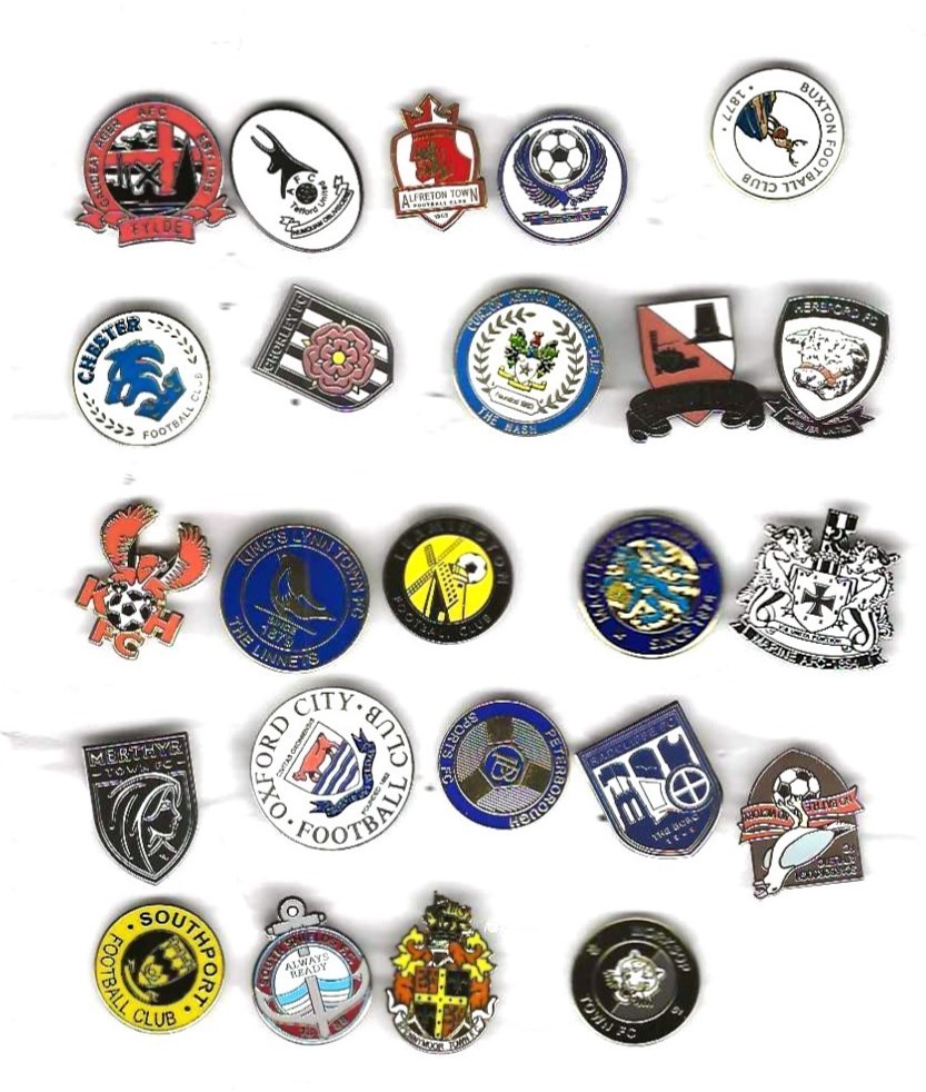 ENGLISH NATIONAL CLUB NORTH LOGOS SET OF 24 for sale on Ebay