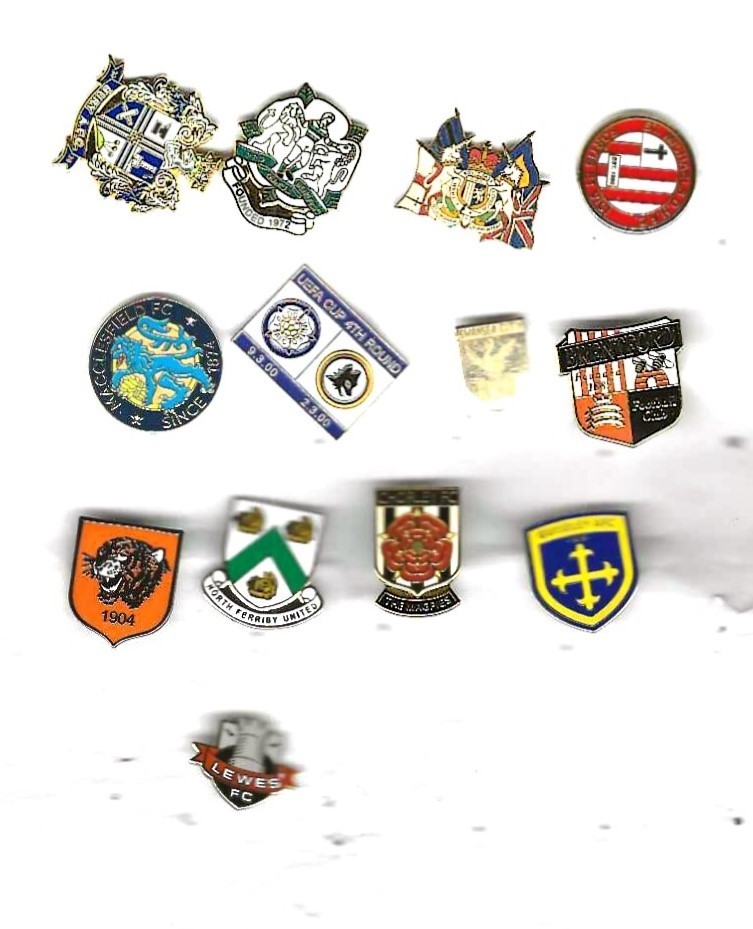 ENGLISH BADGES MIXED SET OF 13 for sale on Ebay