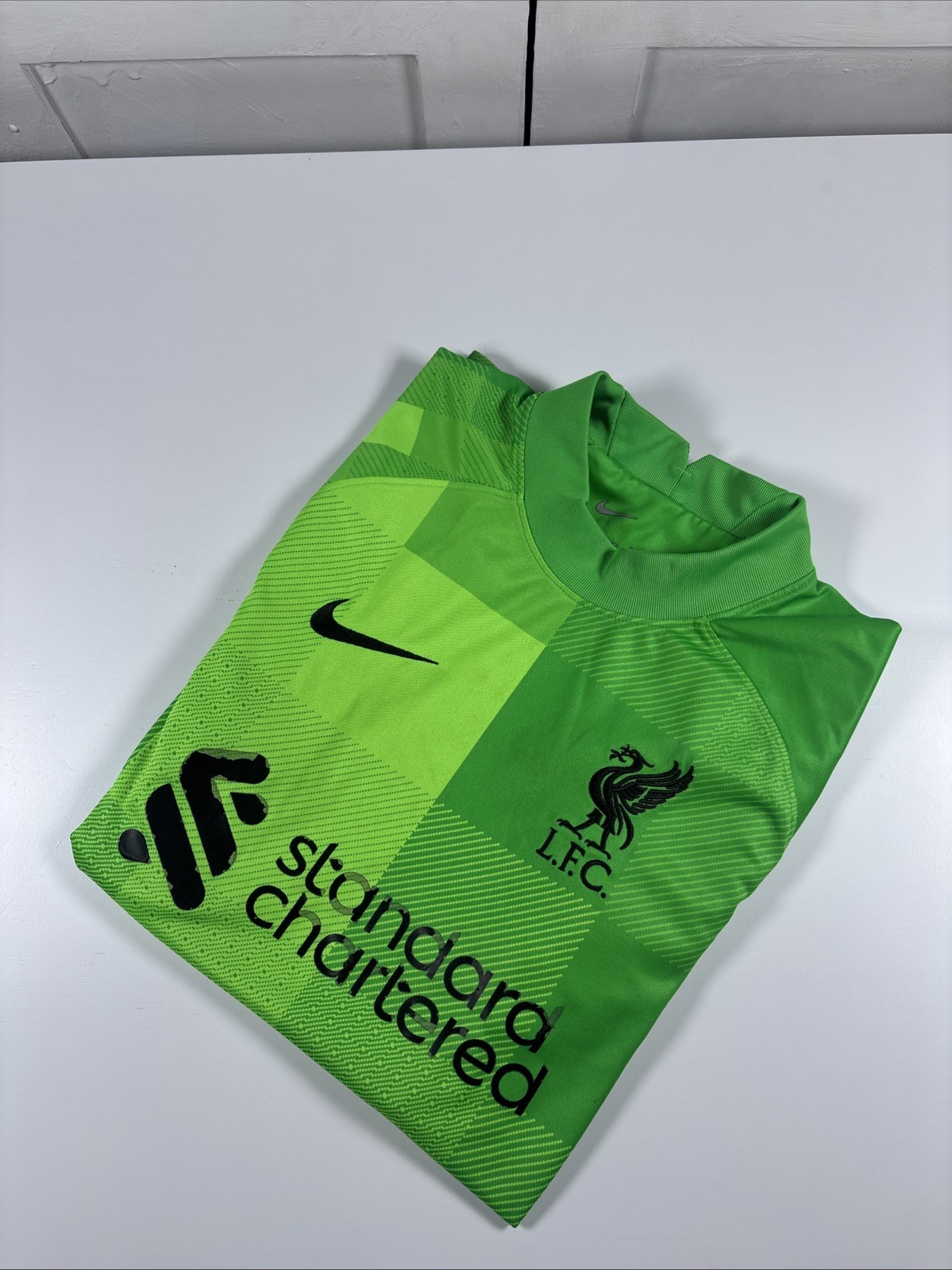 Authentic Nike Liverpool 2021/22 Goalkeeper Shirt. Size Small. for sale on Ebay
