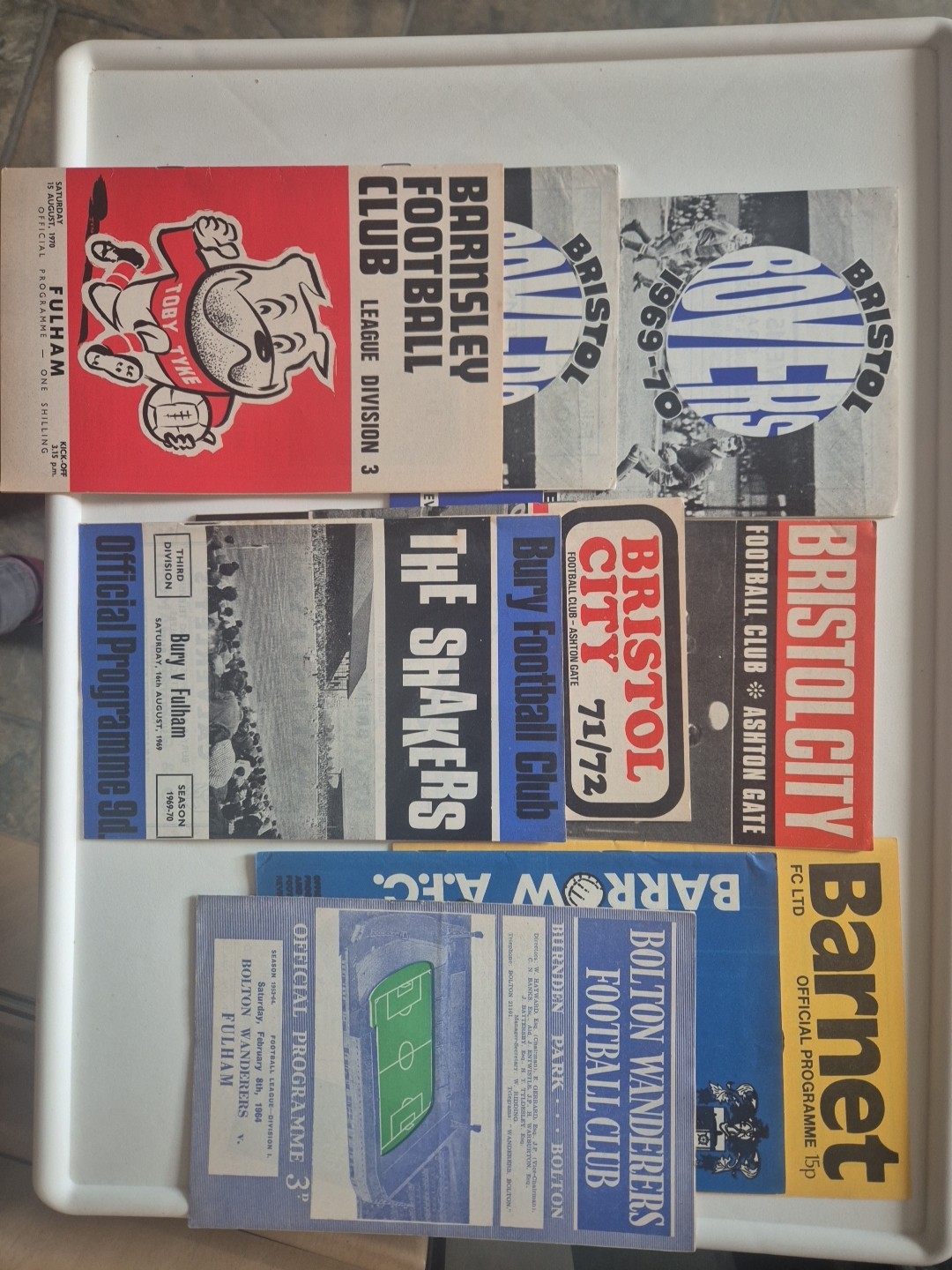 Selection Of Football Programmes  X9 for sale on Ebay