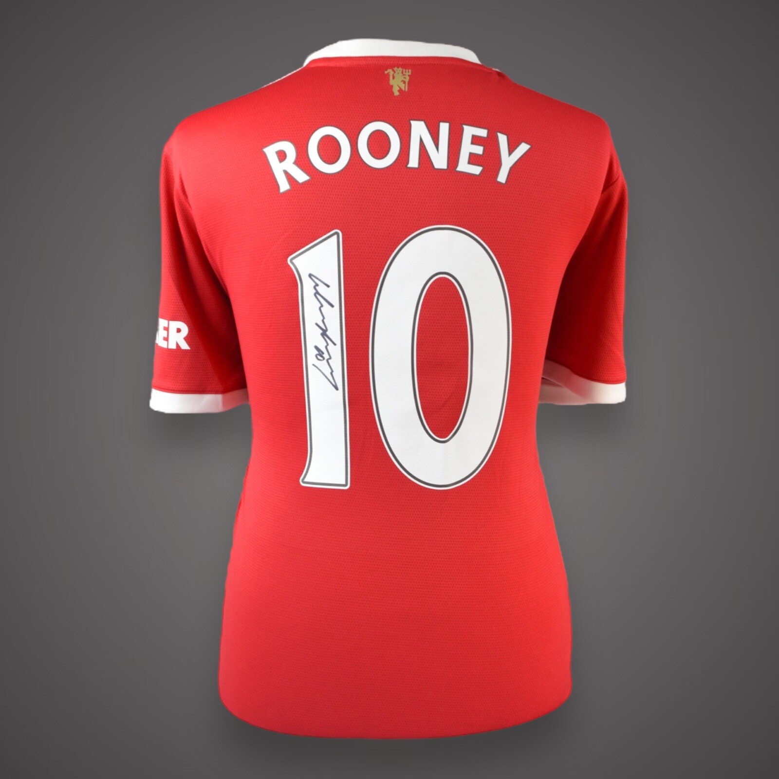 Modern Wayne Rooney Signed Manchester United Shirt Bid from £100! for sale on Ebay