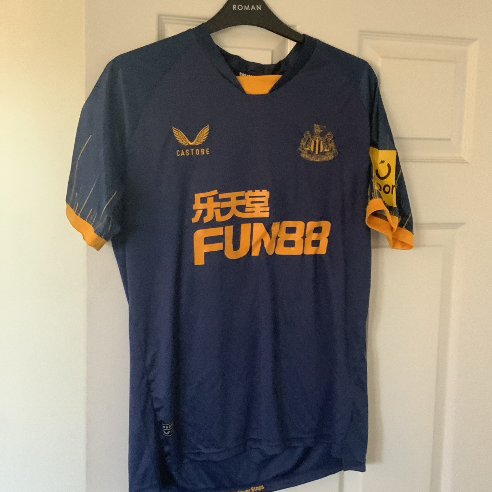 Original Newcastle United Away Shirt 2022/23 Men’s Medium for sale on Ebay